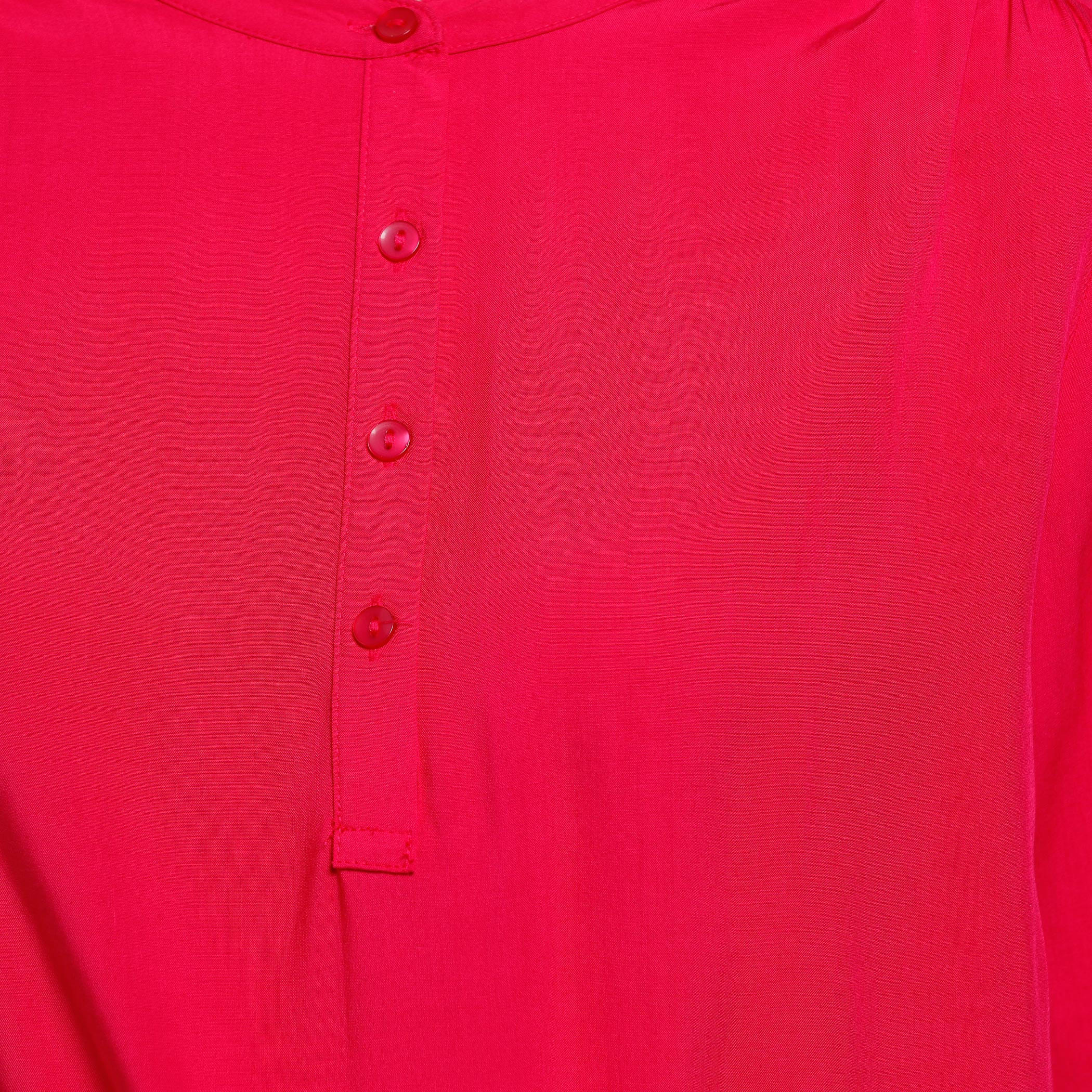 Woven Solid Top-women-clothing-shirtsandblouses-blouses-image-2