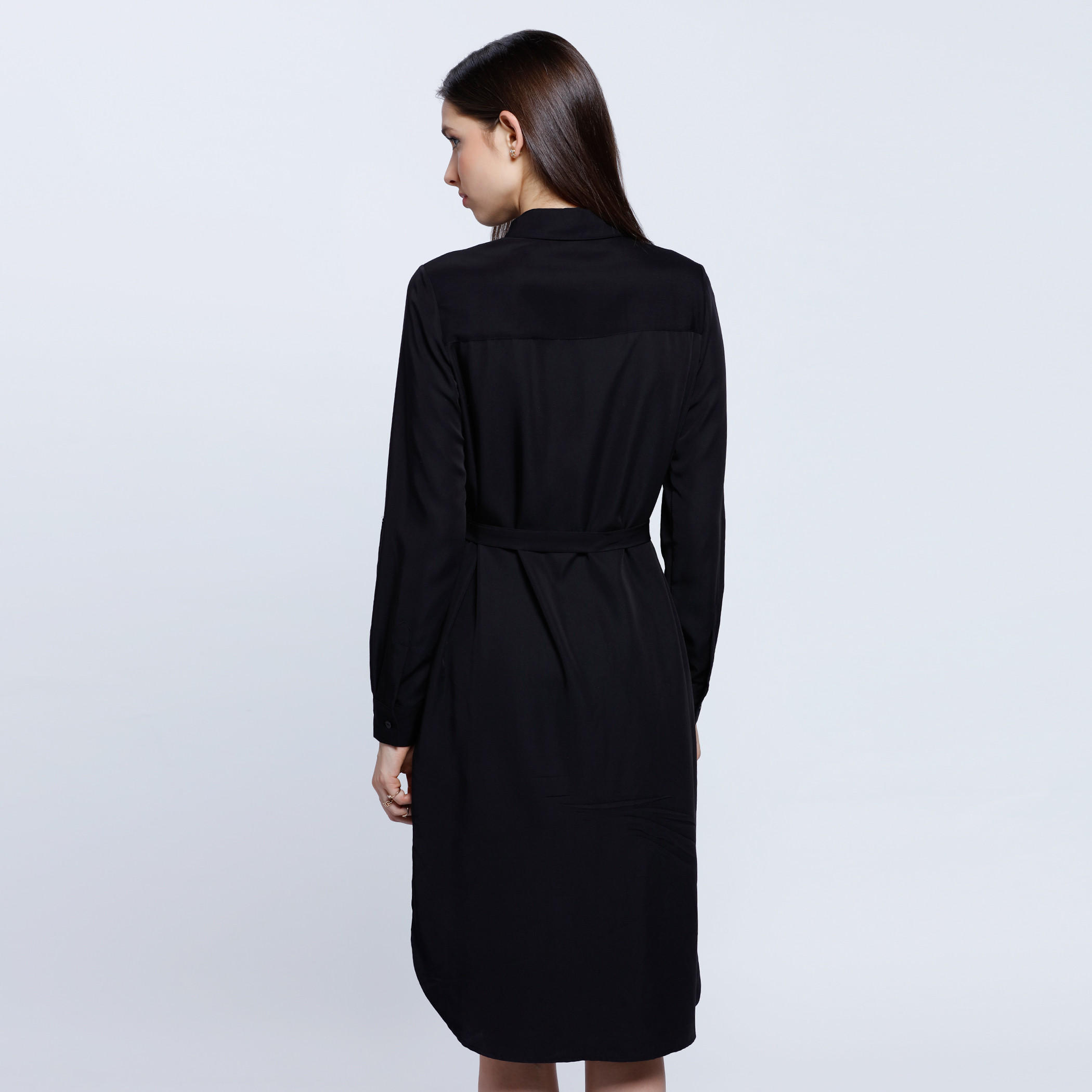 Woven Tunic Top with Long Sleeves-women-clothing-shirtsandblouses-blouses-image-2