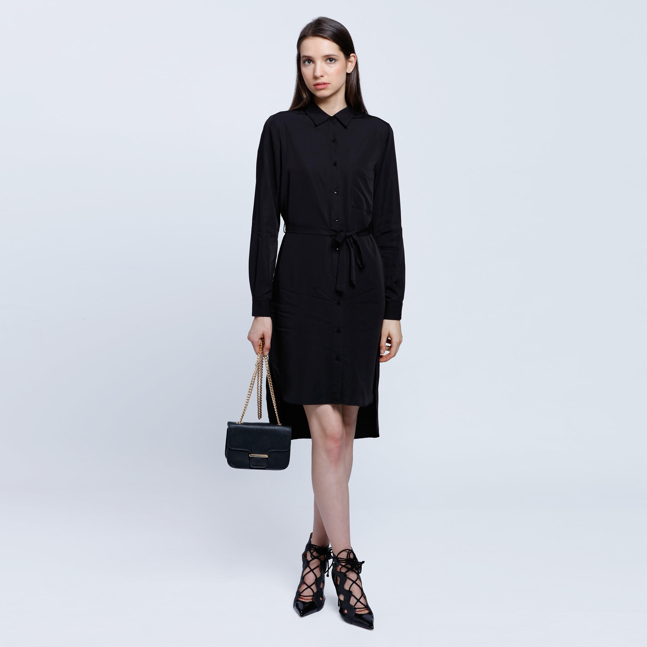 Woven Tunic Top with Long Sleeves-women-clothing-shirtsandblouses-blouses-image-5