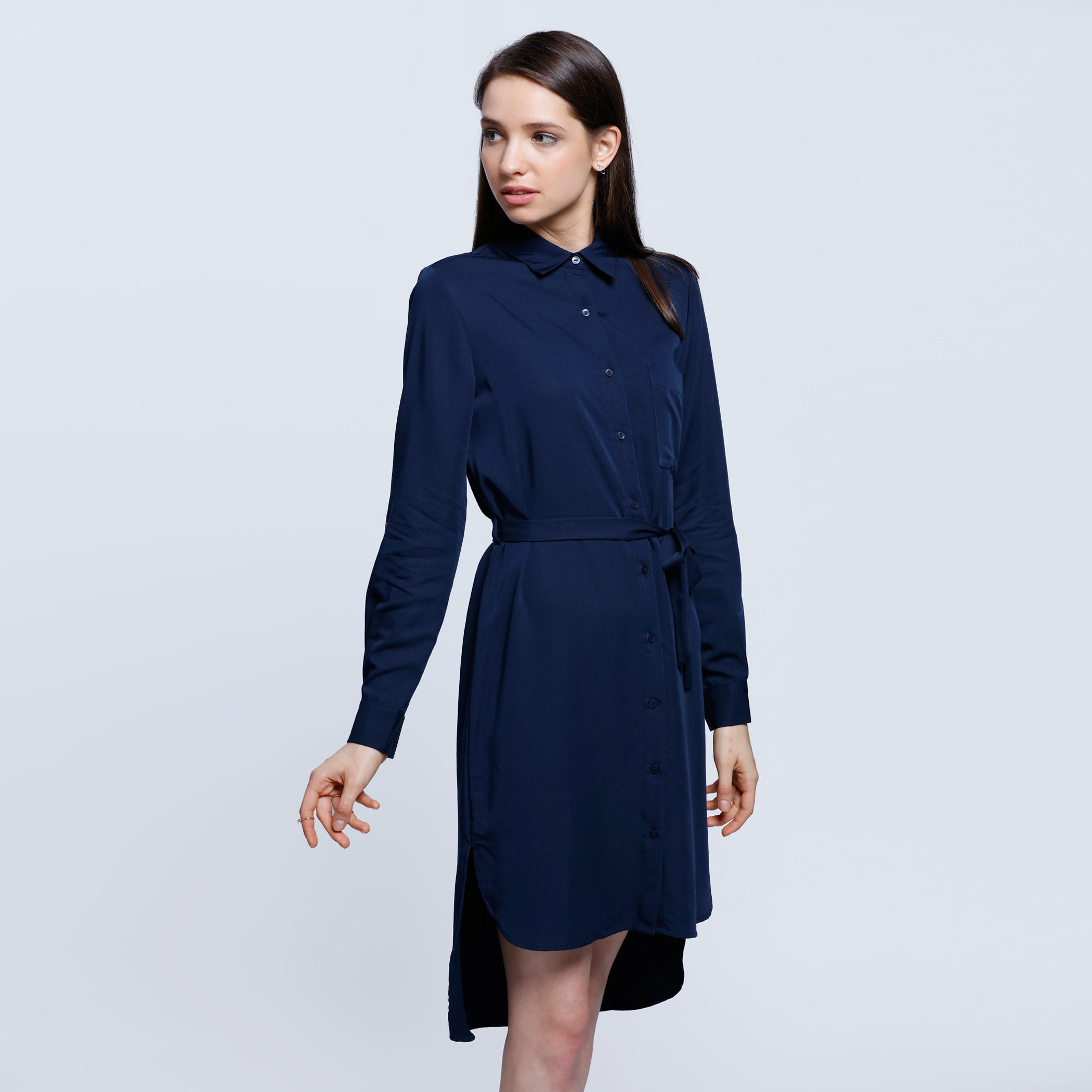Woven Tunic Top with Long Sleeves-women-clothing-shirtsandblouses-blouses-image-6