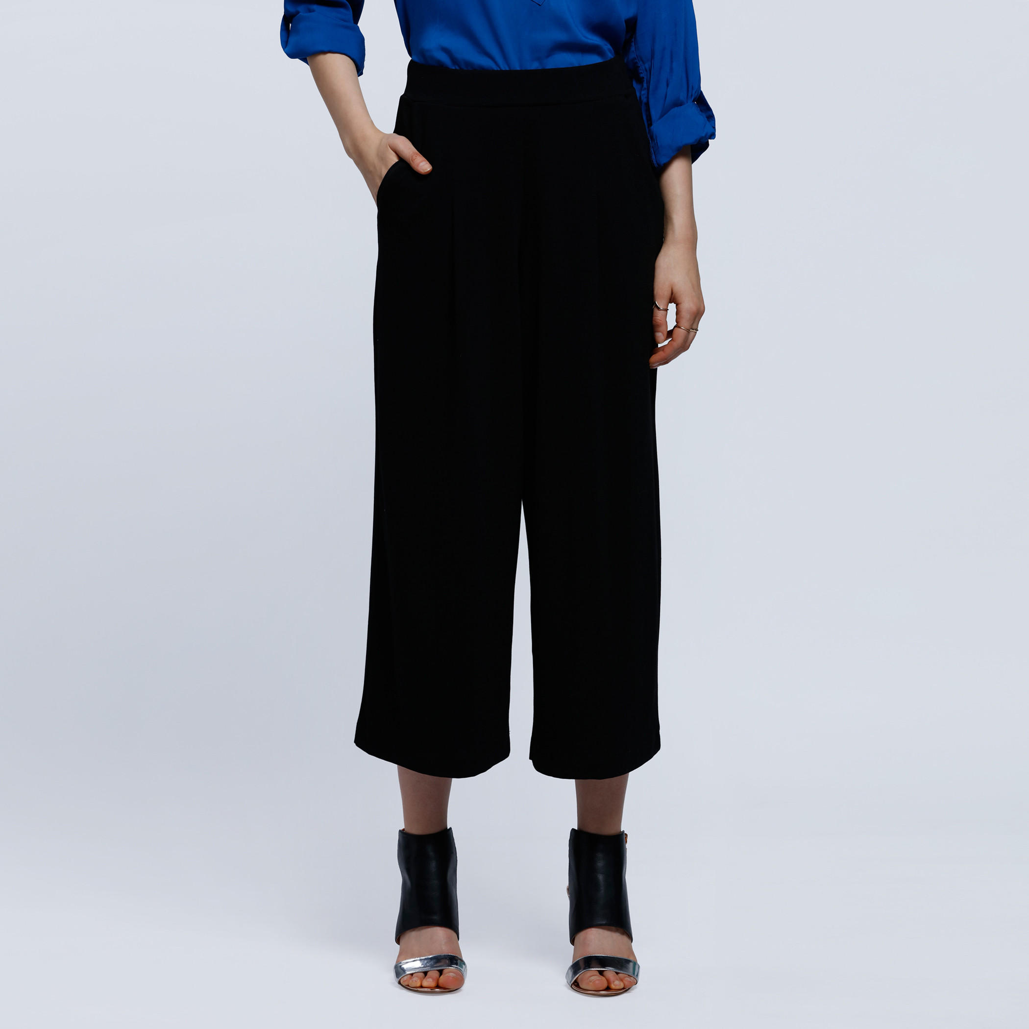 Textured Palazzo Pants with Pockets-women-clothing-bottoms-trousers-image-6