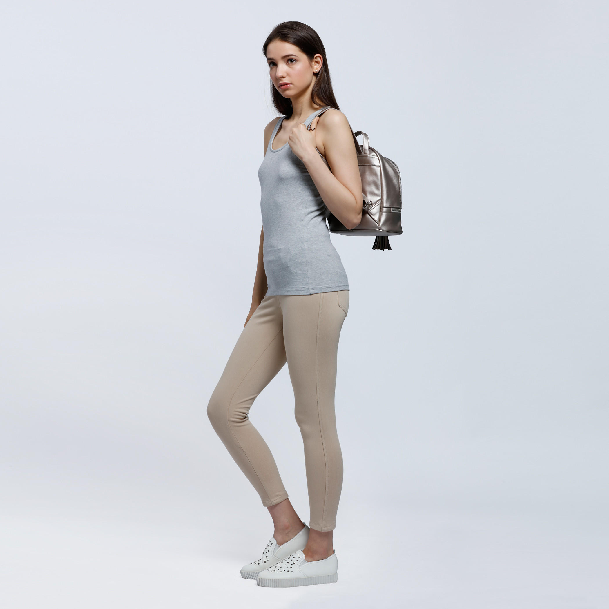 Crop Leggings with Elasticised Waistband-women-clothing-bottoms-leggings-image-5