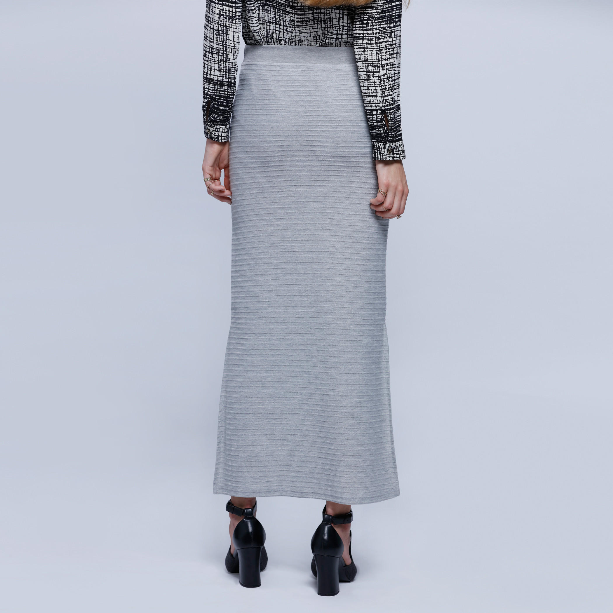 Full Length Skirt with Side Slit-women-clothing-bottoms-skirts-image-2