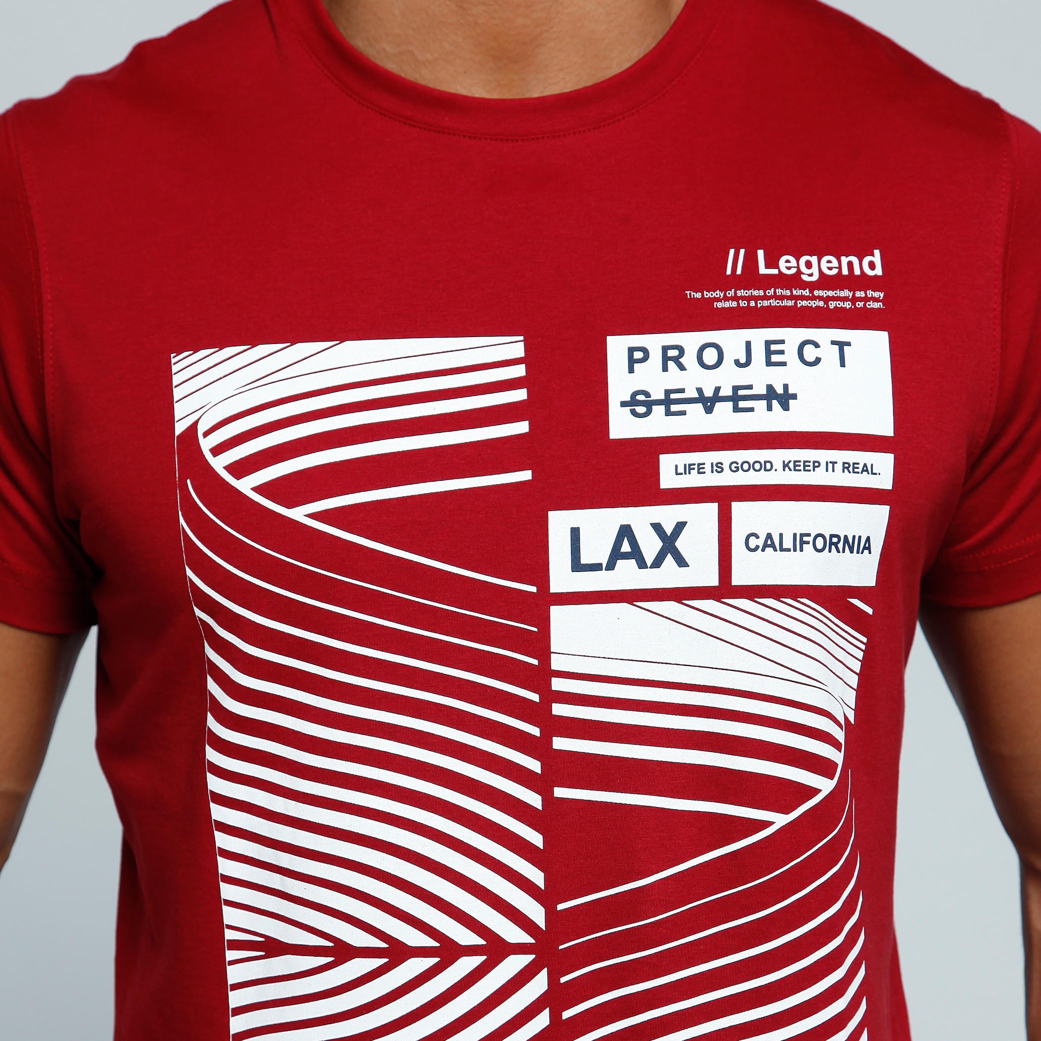Printed T-Shirt with Crew Neck and Short Sleeves-men-clothing-tshirtsandpolos-tshirts-image-4