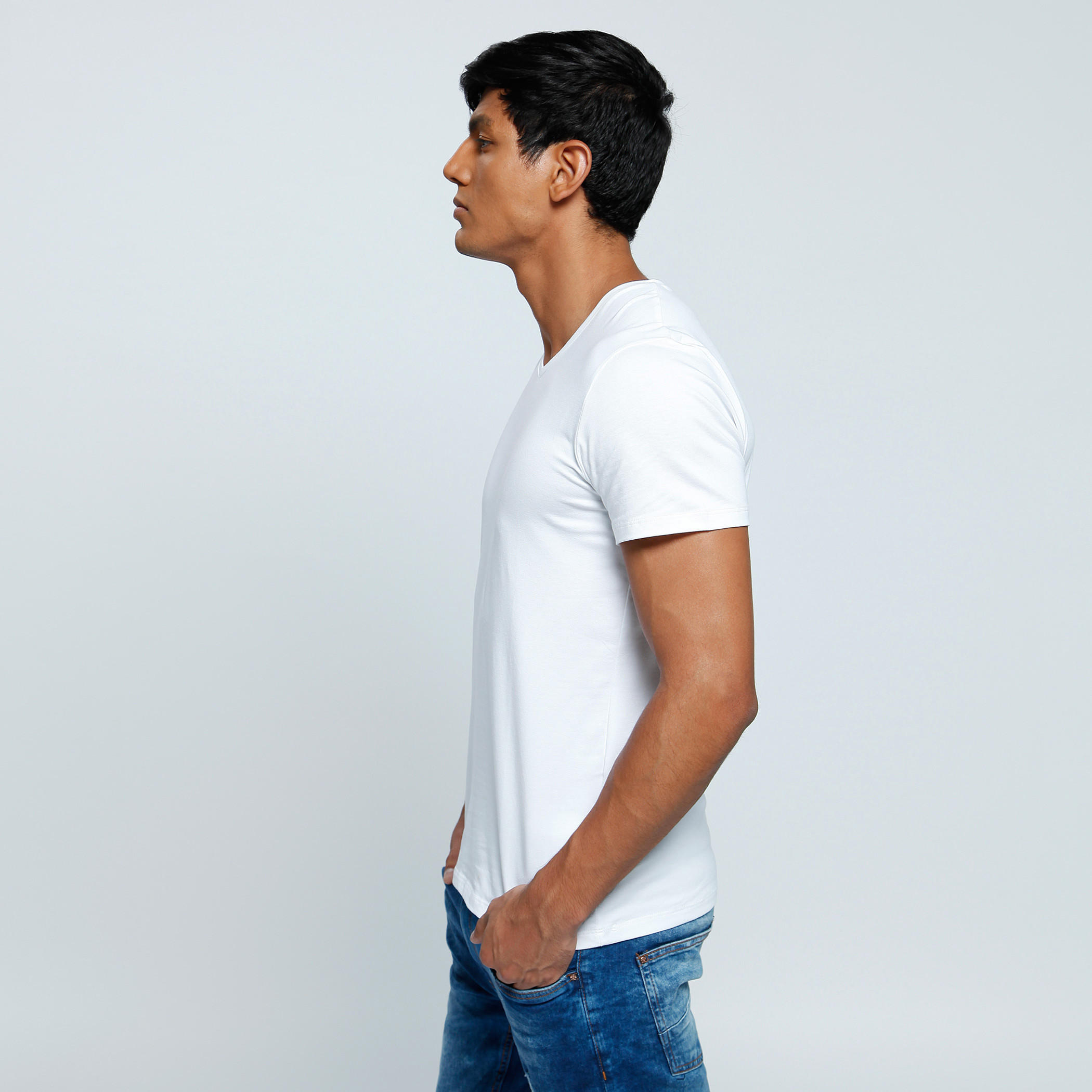 V-Neck T-Shirt with Short Sleeves-men-clothing-tshirtsandpolos-tshirts-image-3