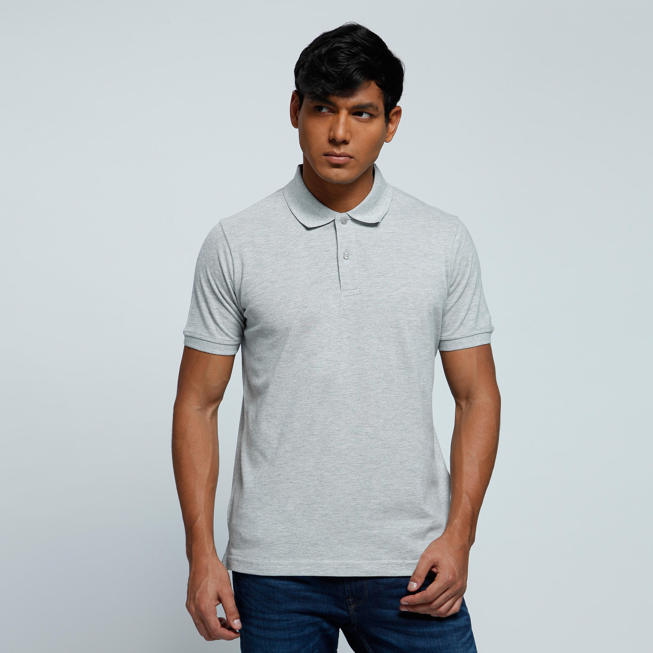 Polo Neck T-Shirt with Short Sleeves-men-clothing-tshirtsandpolos-polos-image-5
