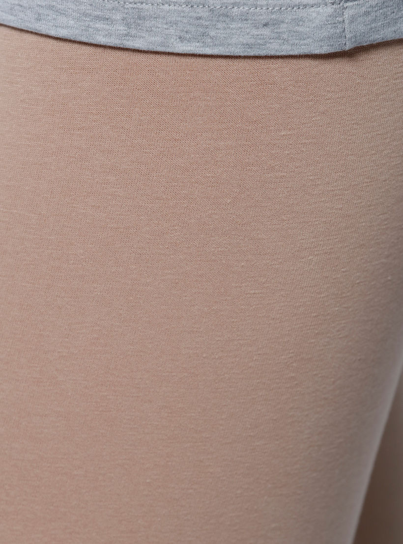 Cropped Leggings with Elasticised Waistband-women-clothing-bottoms-leggings-image-2