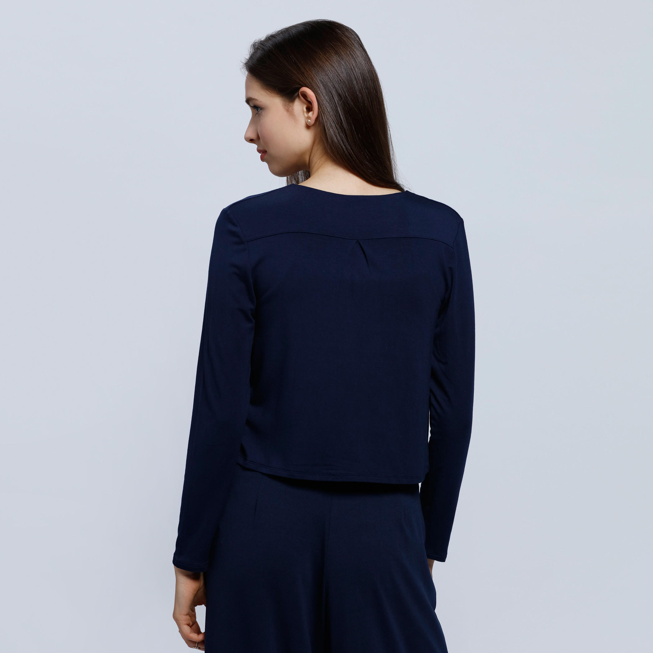 Long Sleeves Bolero-women-winterwear-cardigansandjumpers-cardigans-image-2