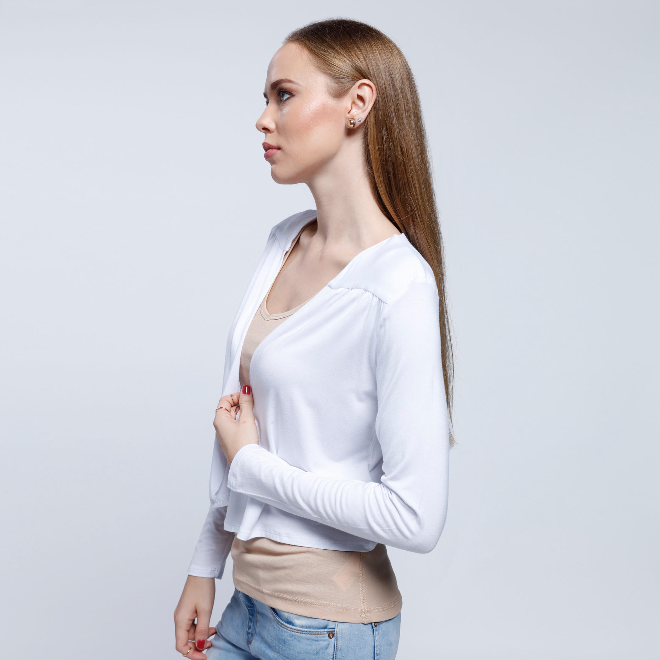Full Sleeve Bolero with Open Front-women-winterwear-cardigansandjumpers-cardigans-image-3