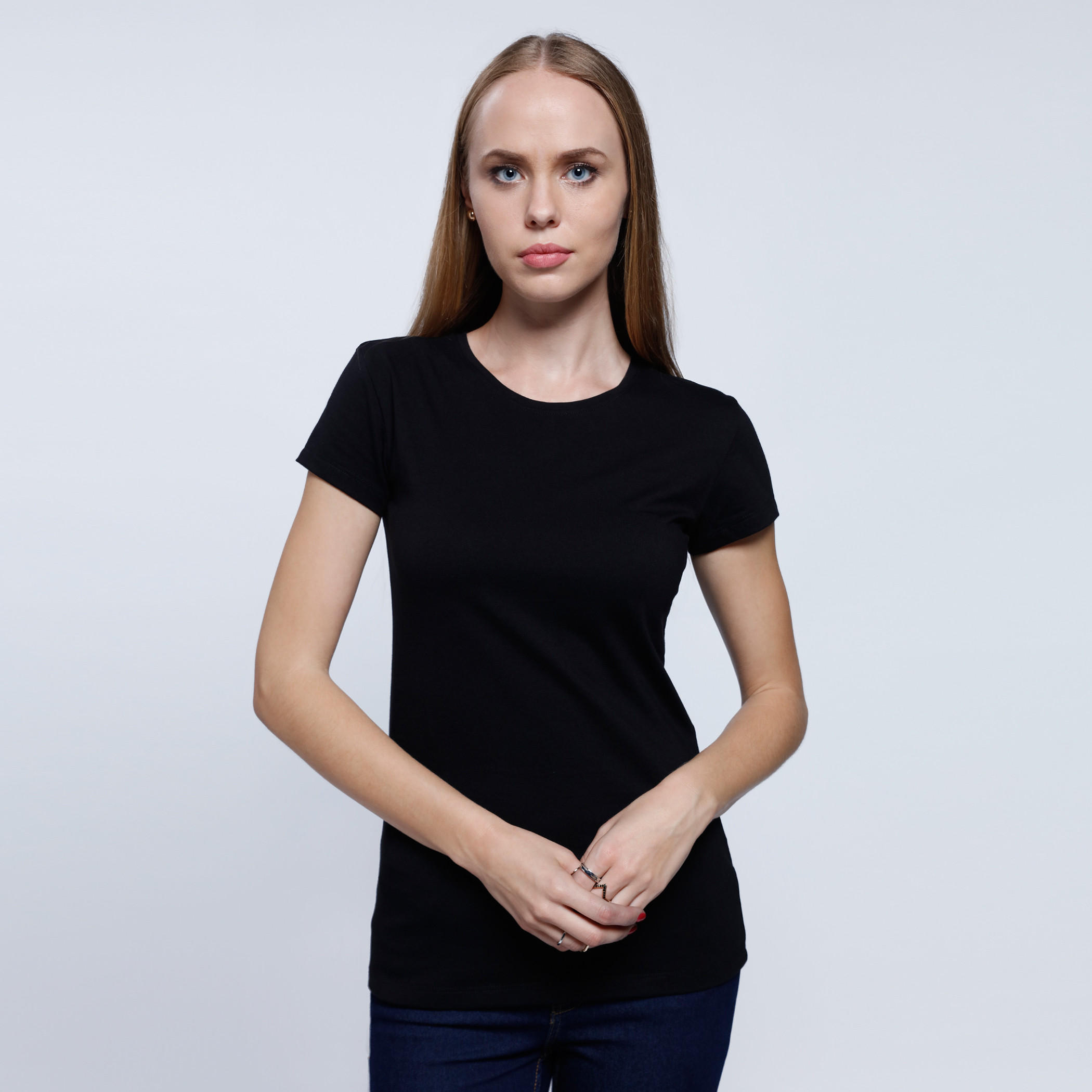 Crew Neck Top with Short Sleeves-women-clothing-tshirts-image-5