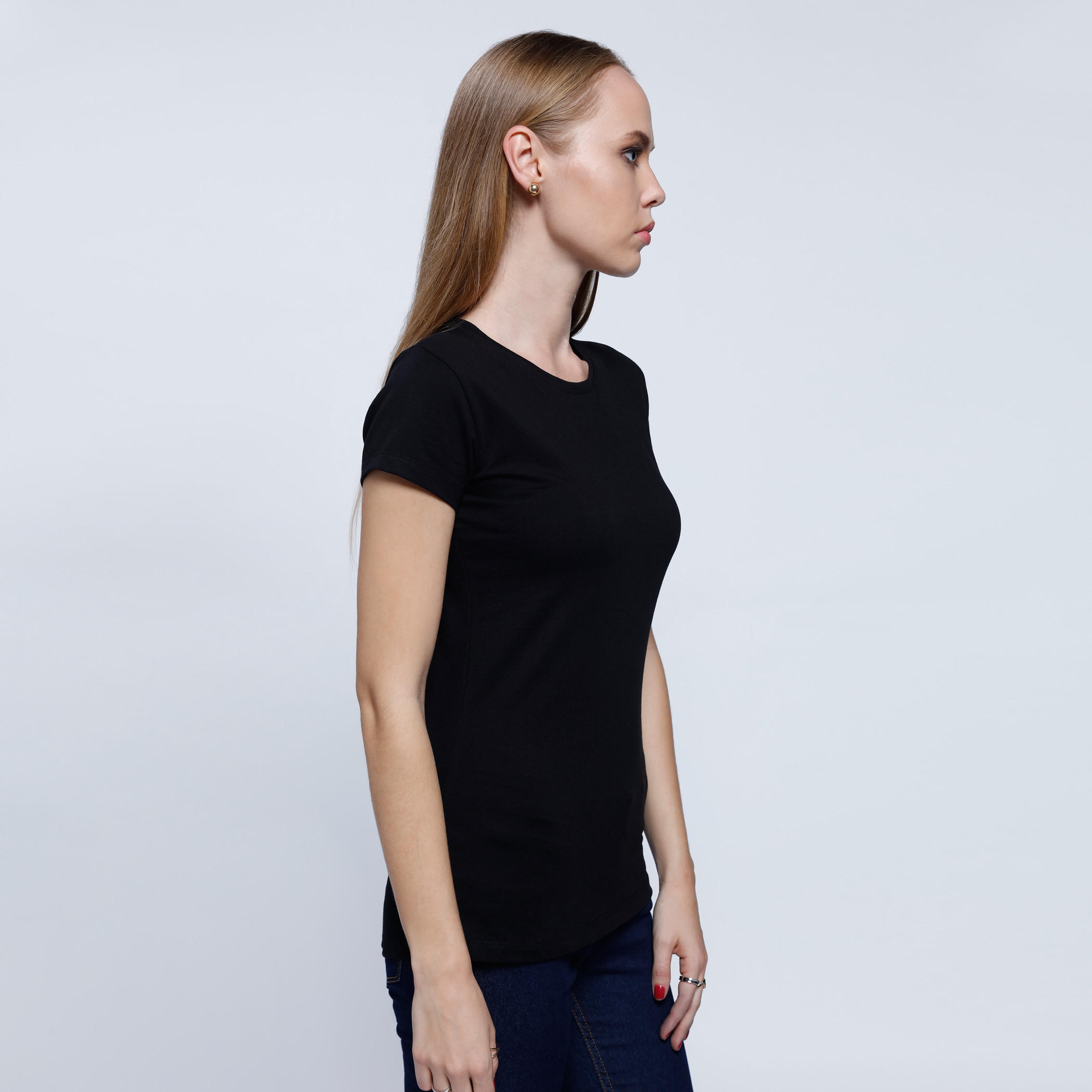 Crew Neck Top with Short Sleeves-women-clothing-tshirts-image-3