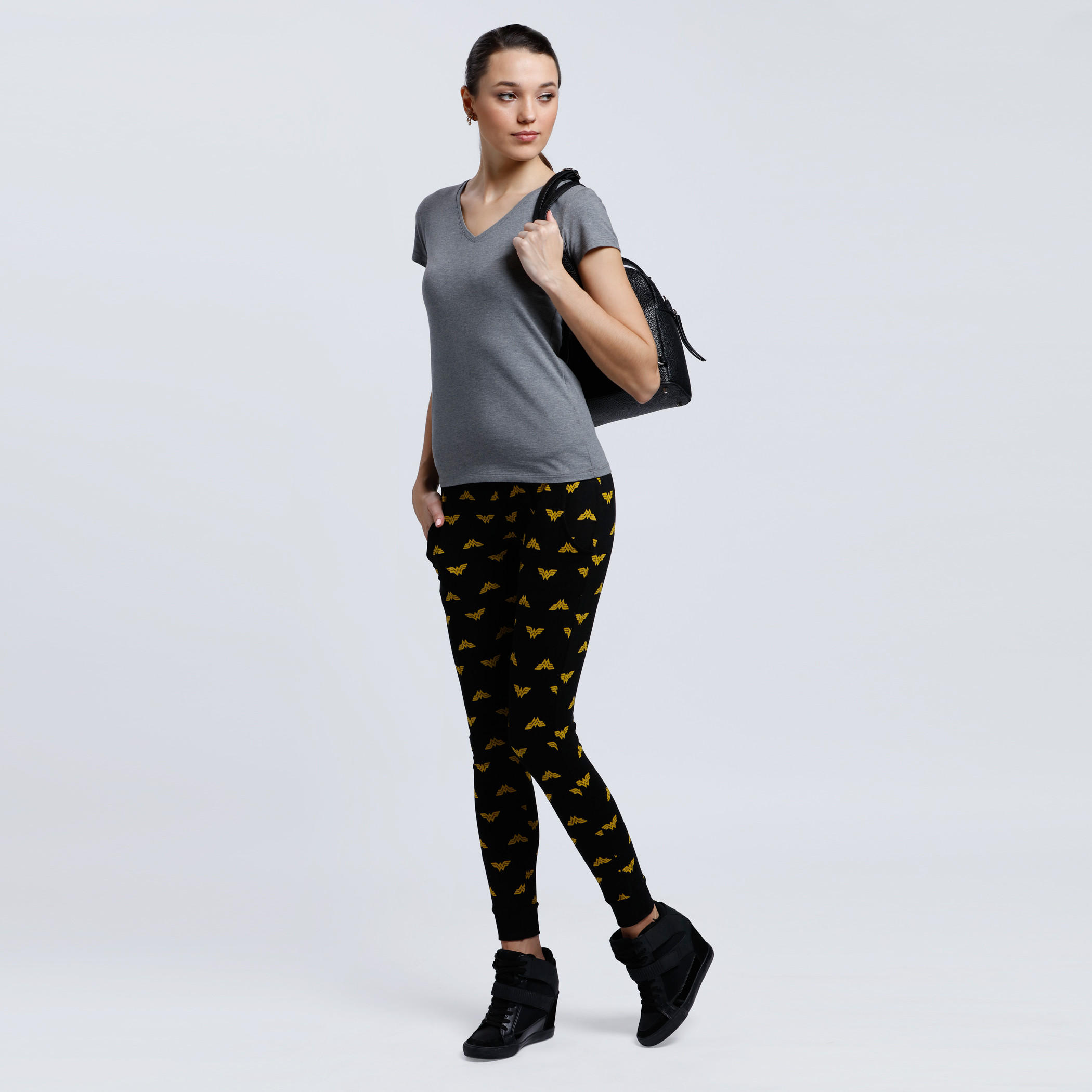 Short Sleeves T-Shirt with V-Neck-women-clothing-tshirts-image-5