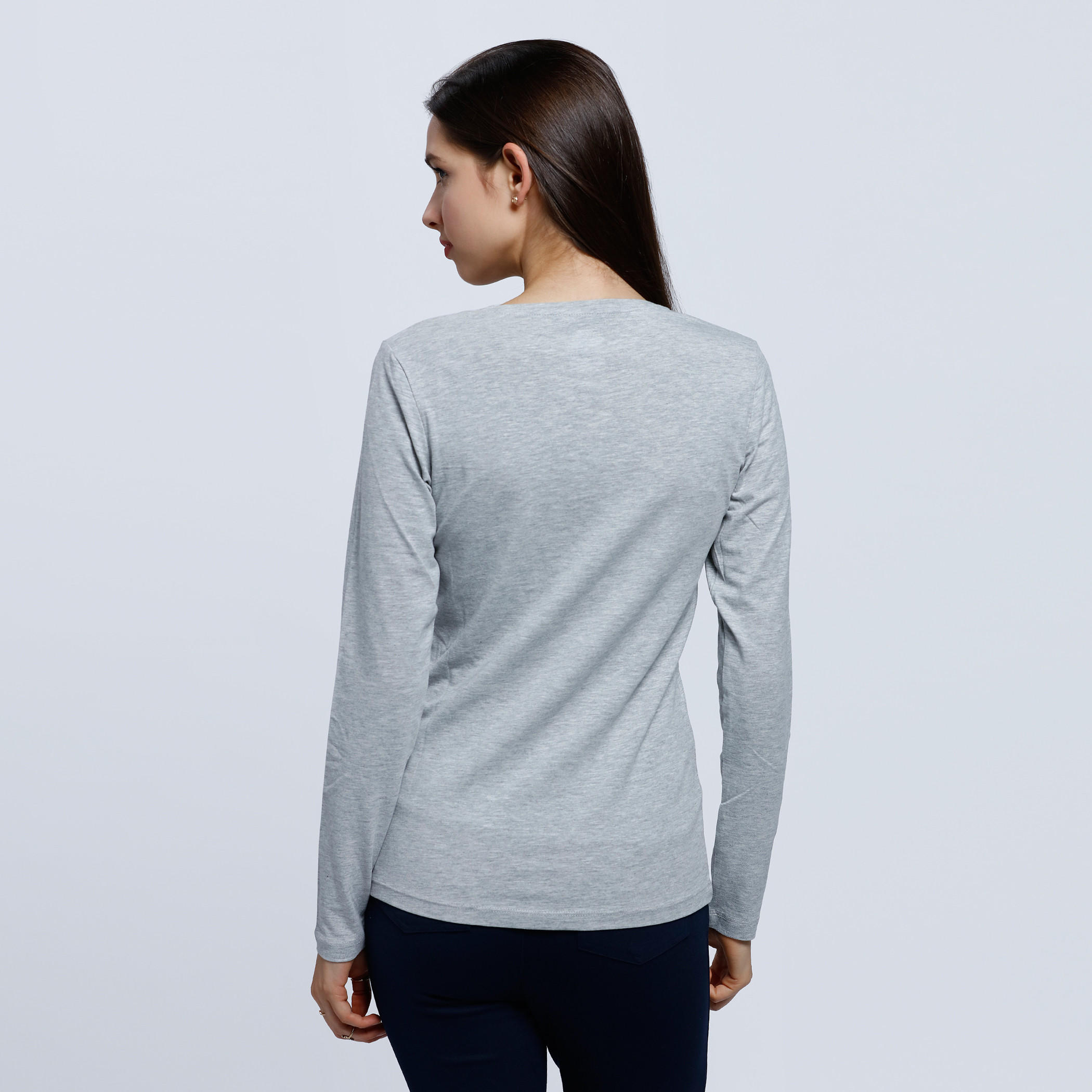 Long Sleeves Top with Round Neck-women-clothing-tshirts-image-4