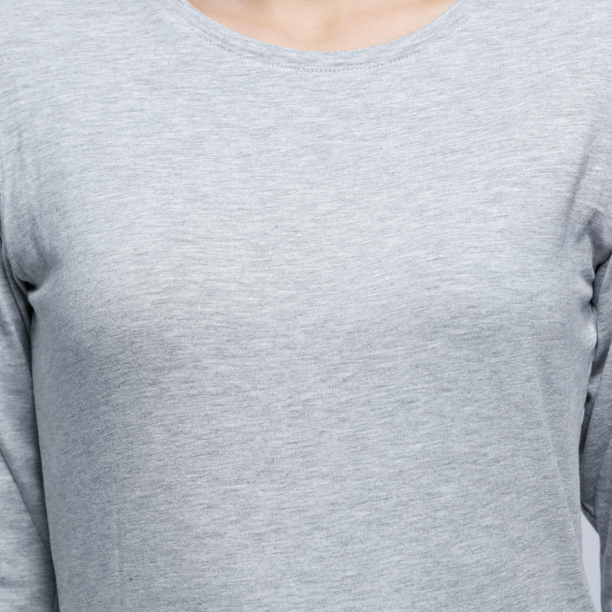 Long Sleeves Top with Round Neck-women-clothing-tshirts-image-2