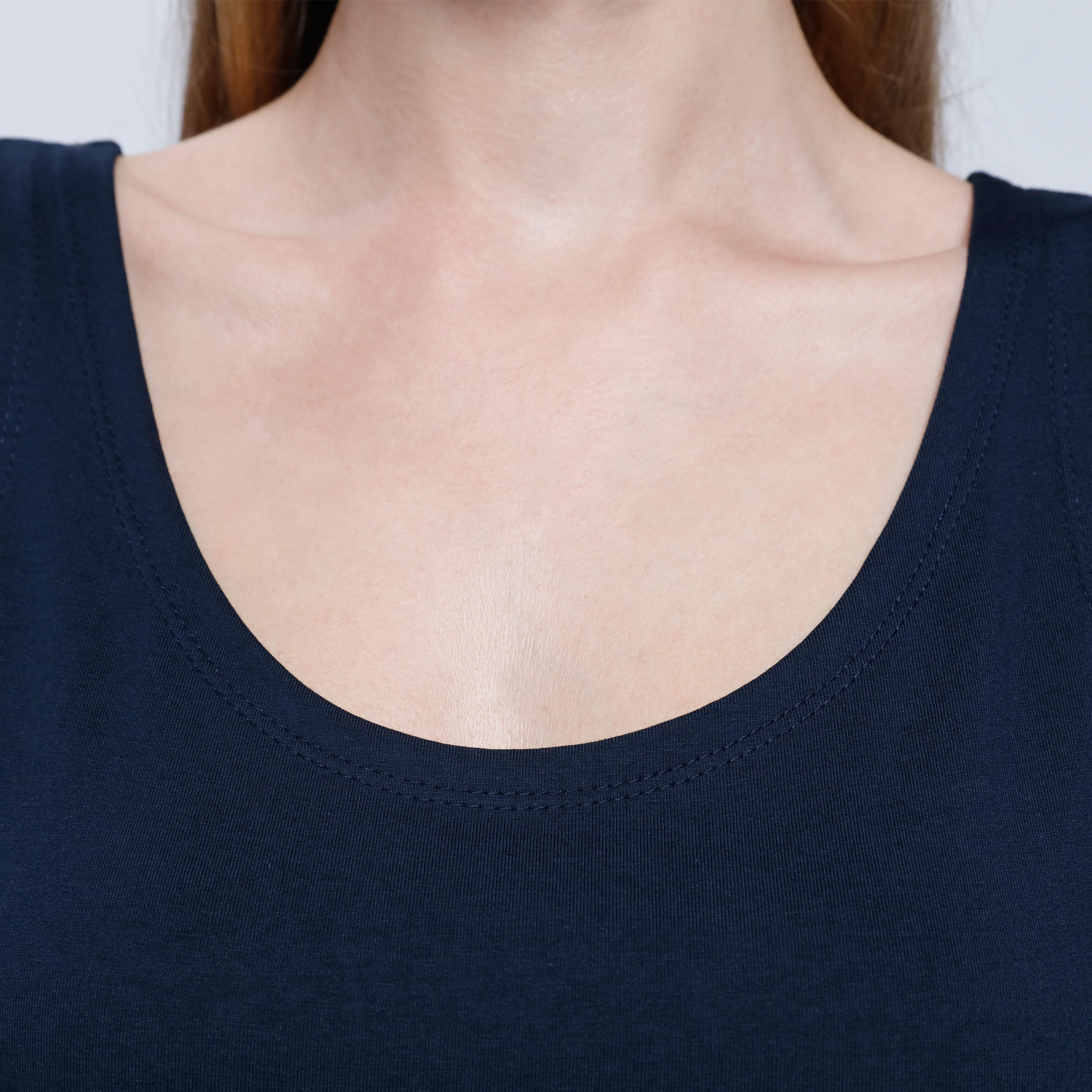 Sleeves Long Top with Round Neck-women-clothing-tshirts-image-2