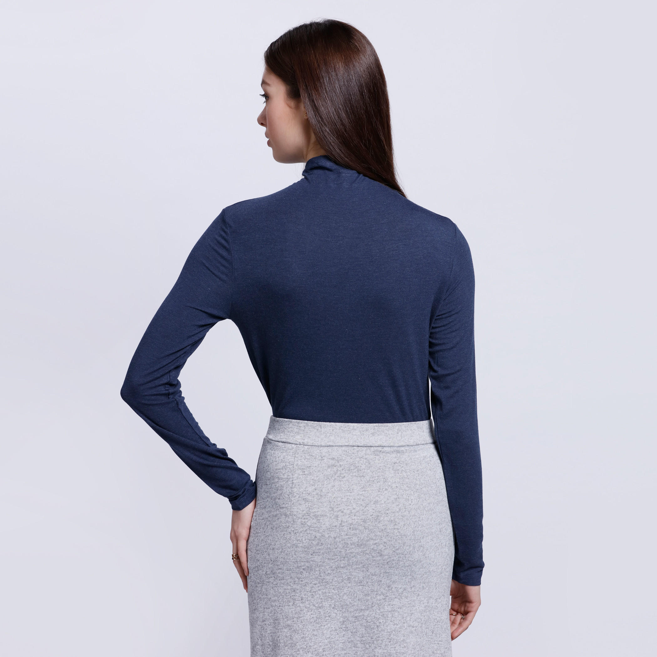 Turtle Neck T-Shirt with Long Sleeves-women-clothing-tshirts-image-4