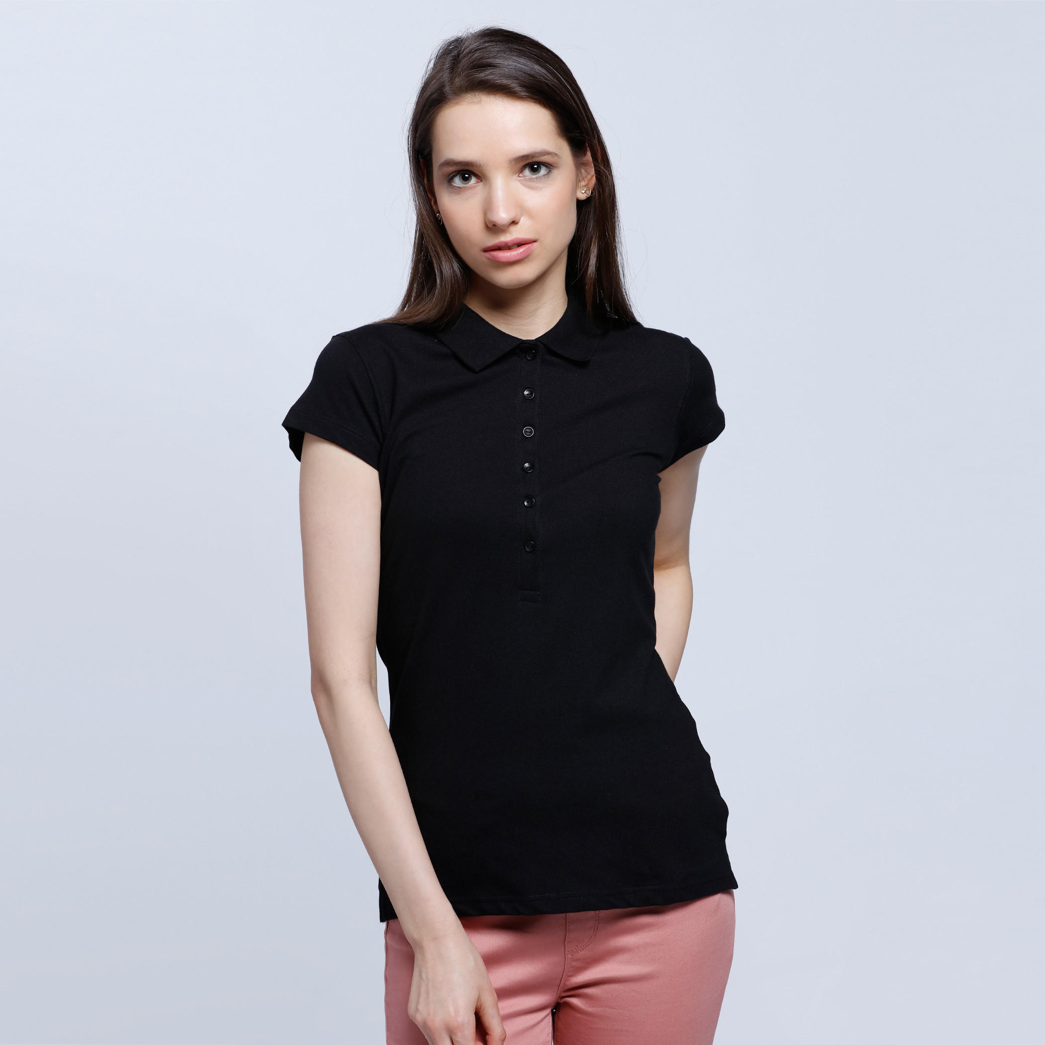 Solid Polo T-shirt-women-clothing-tshirts-image-5