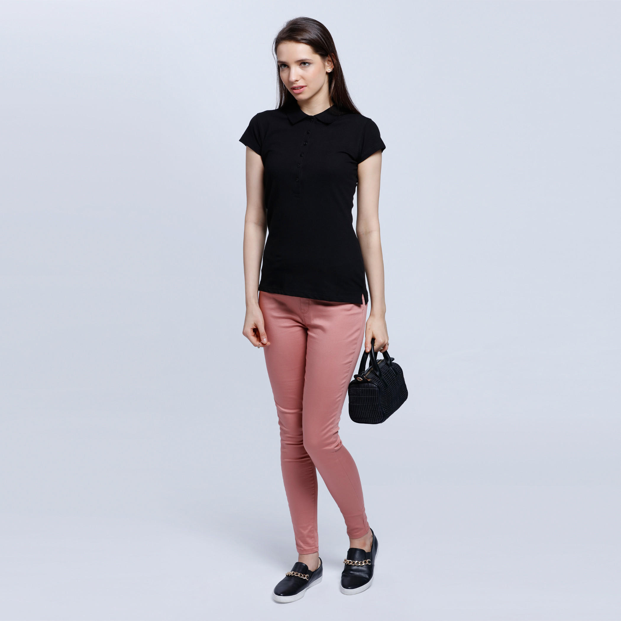 Solid Polo T-shirt-women-clothing-tshirts-image-1