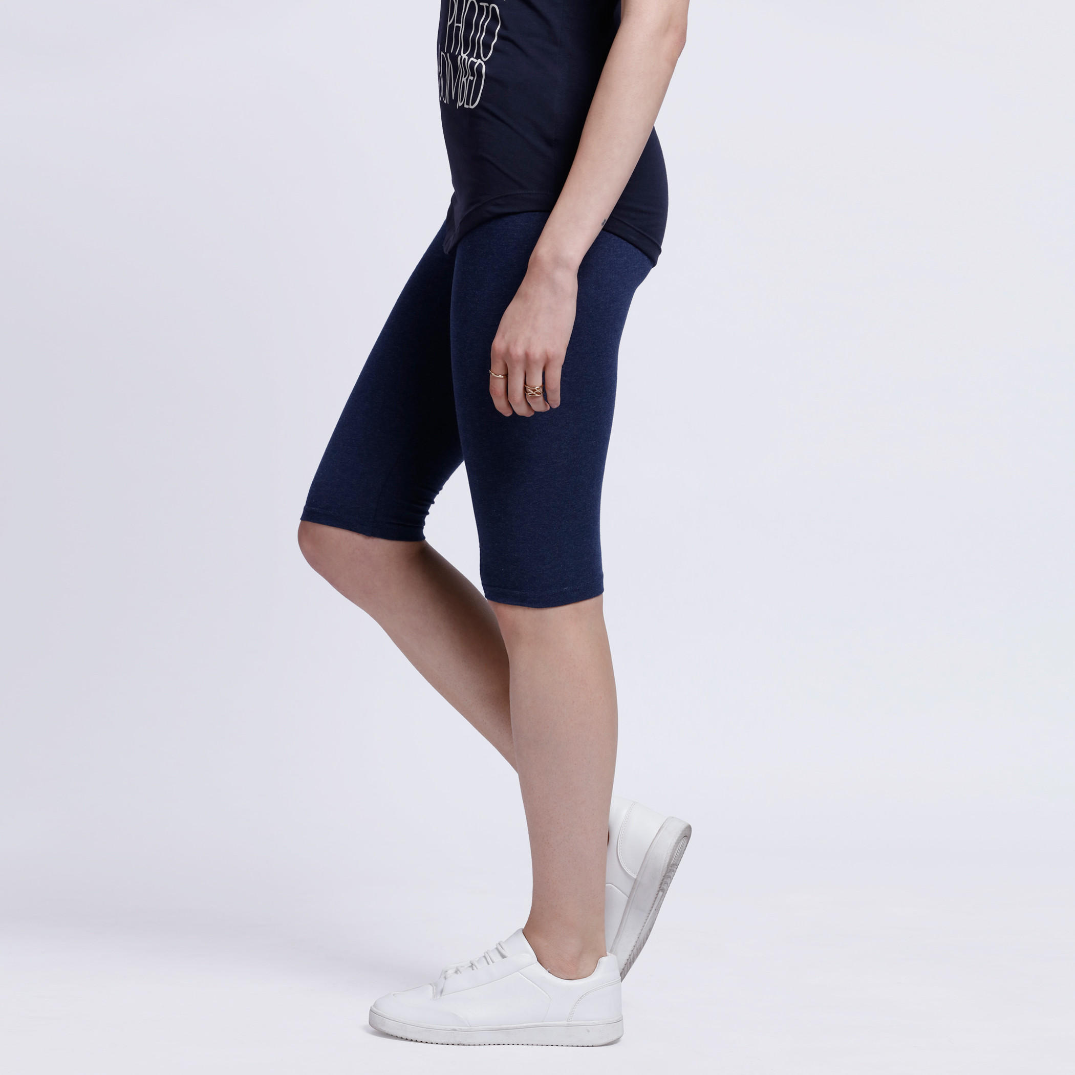 Knee Length Capri Tights-women-clothing-bottoms-leggings-image-3