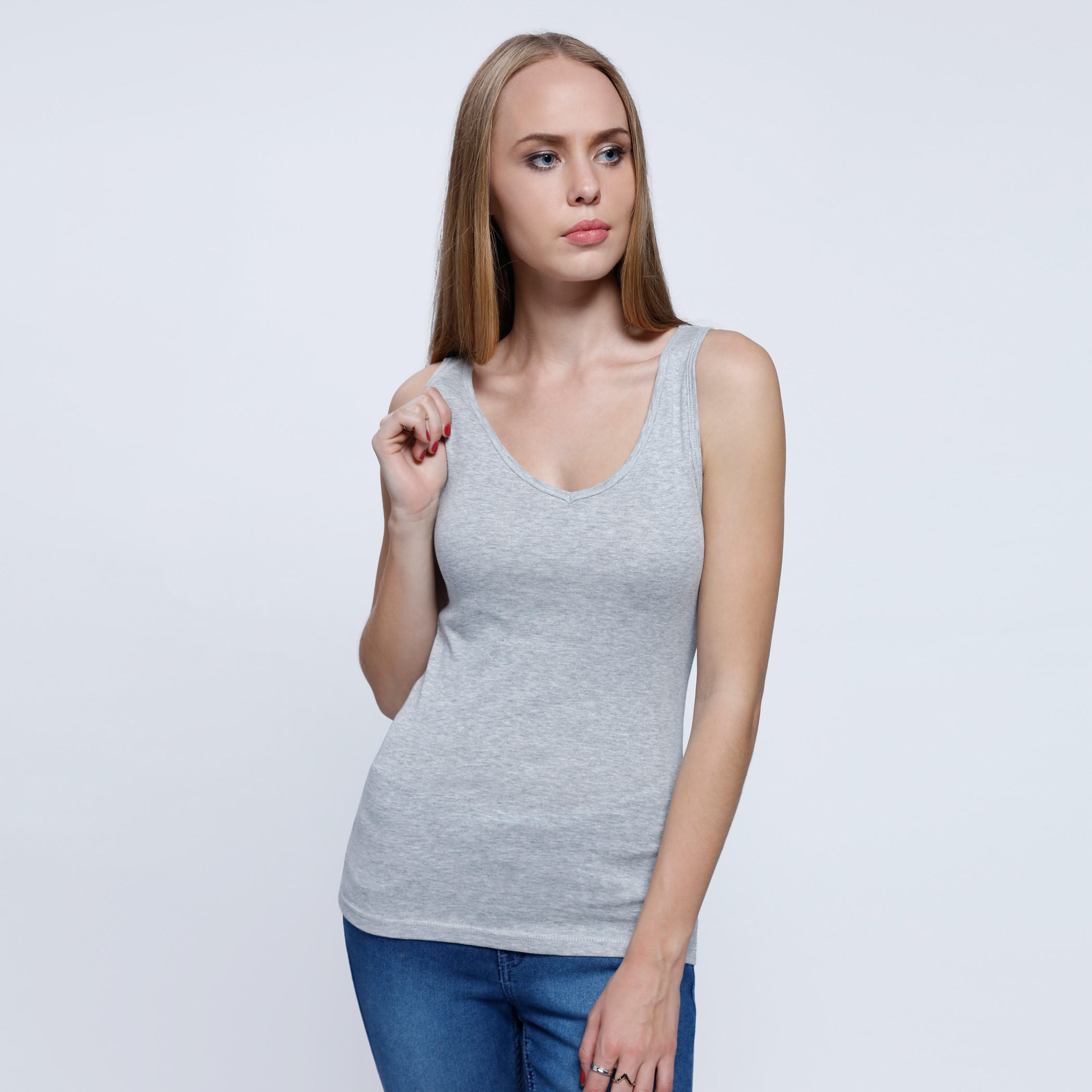 Sleeveless Top with Round Neck-women-clothing-tshirts-image-5