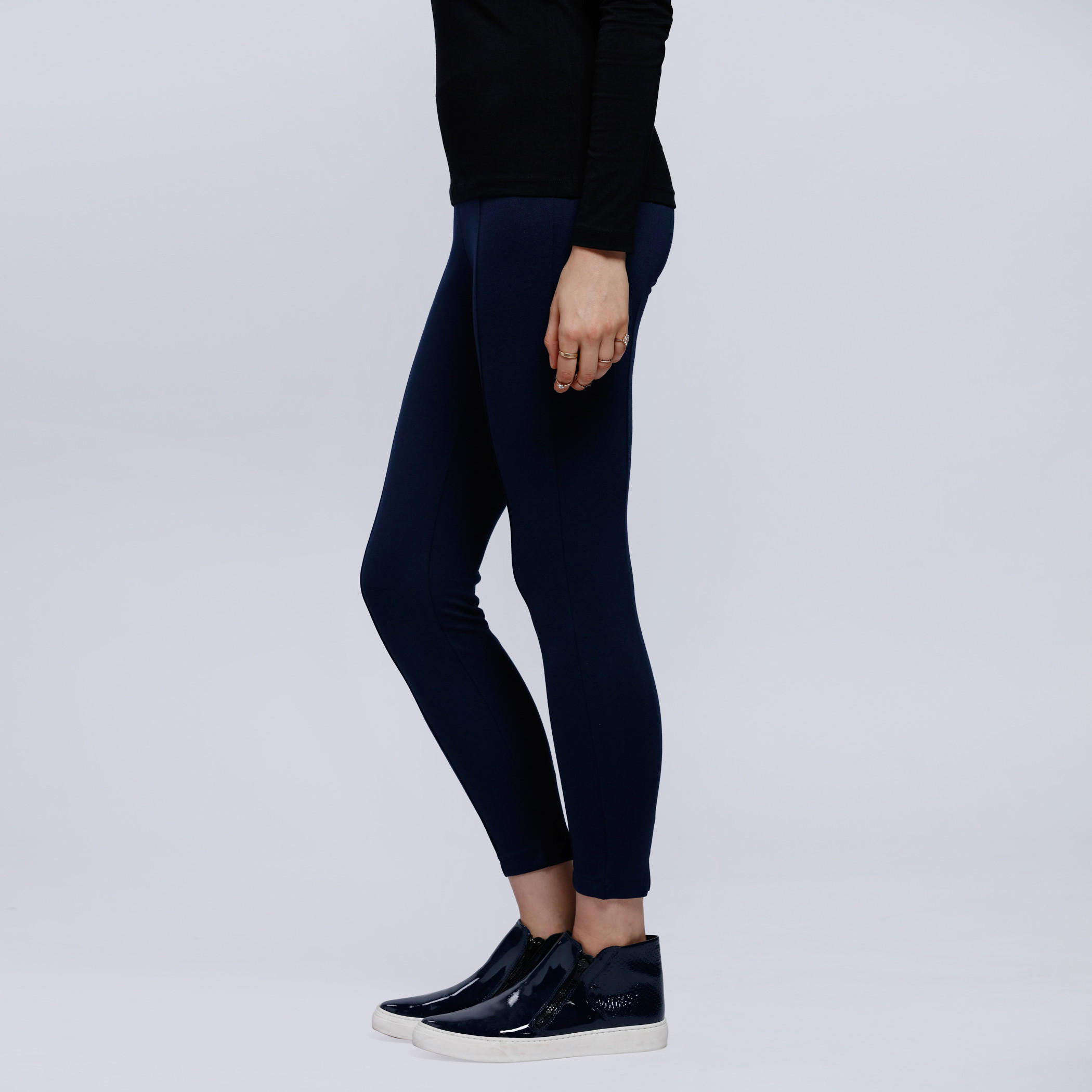 Full Length Leggings with Elasticised Waistband-women-clothing-bottoms-leggings-image-3