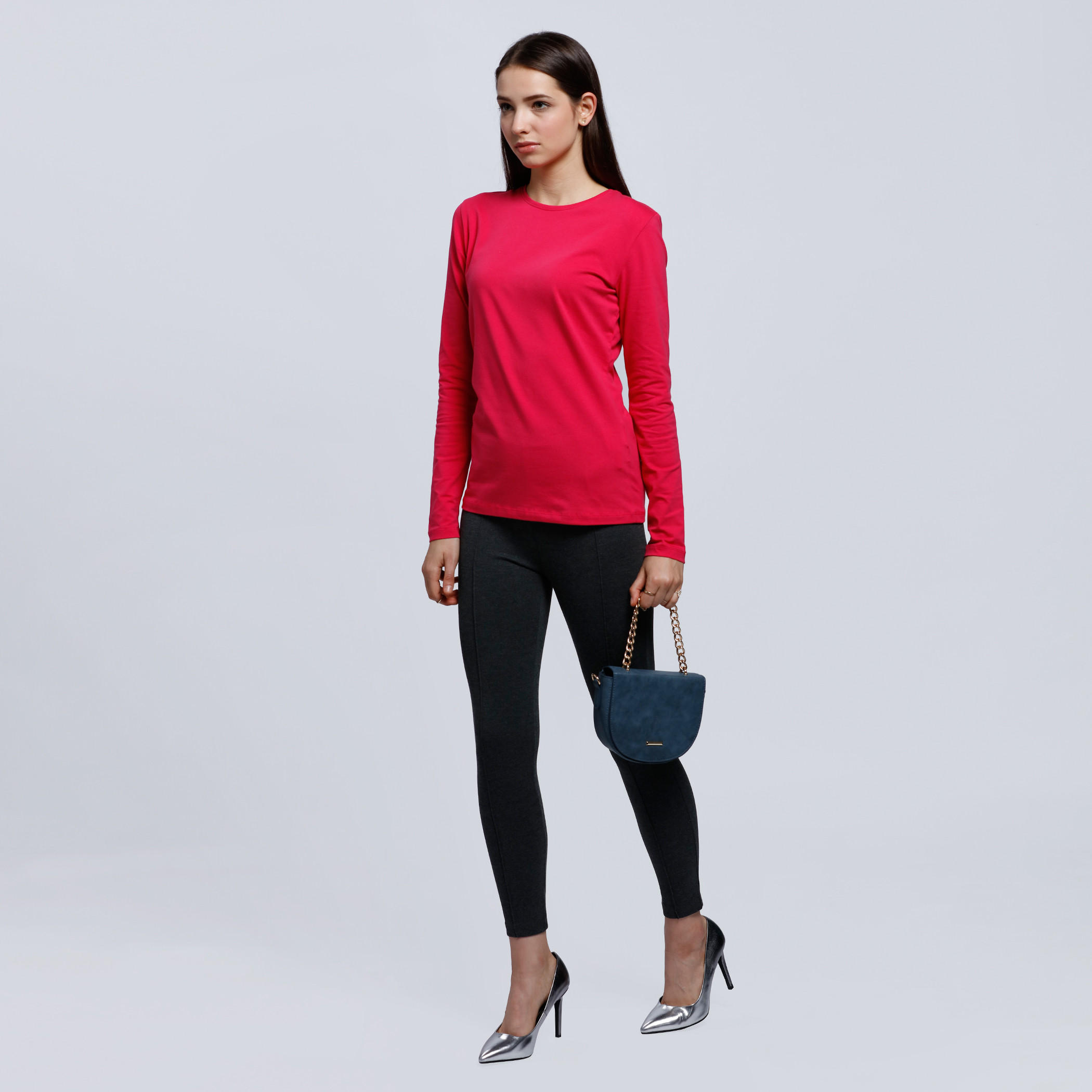 Full Length Leggings with Elasticised Waistband-women-clothing-bottoms-leggings-image-5