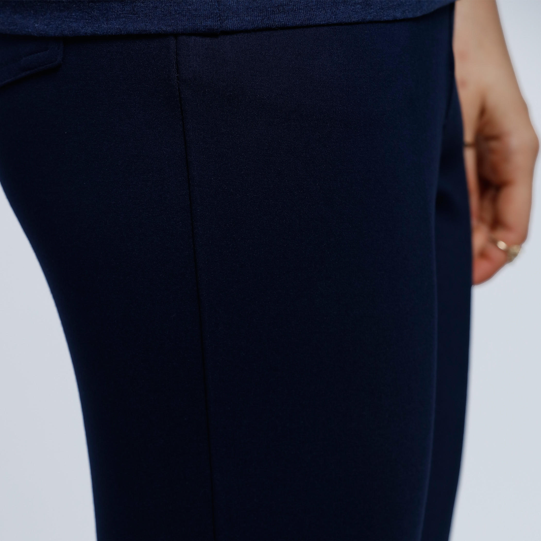 Full Length Leggings with Elasticised Waistband-women-clothing-bottoms-trousers-image-4