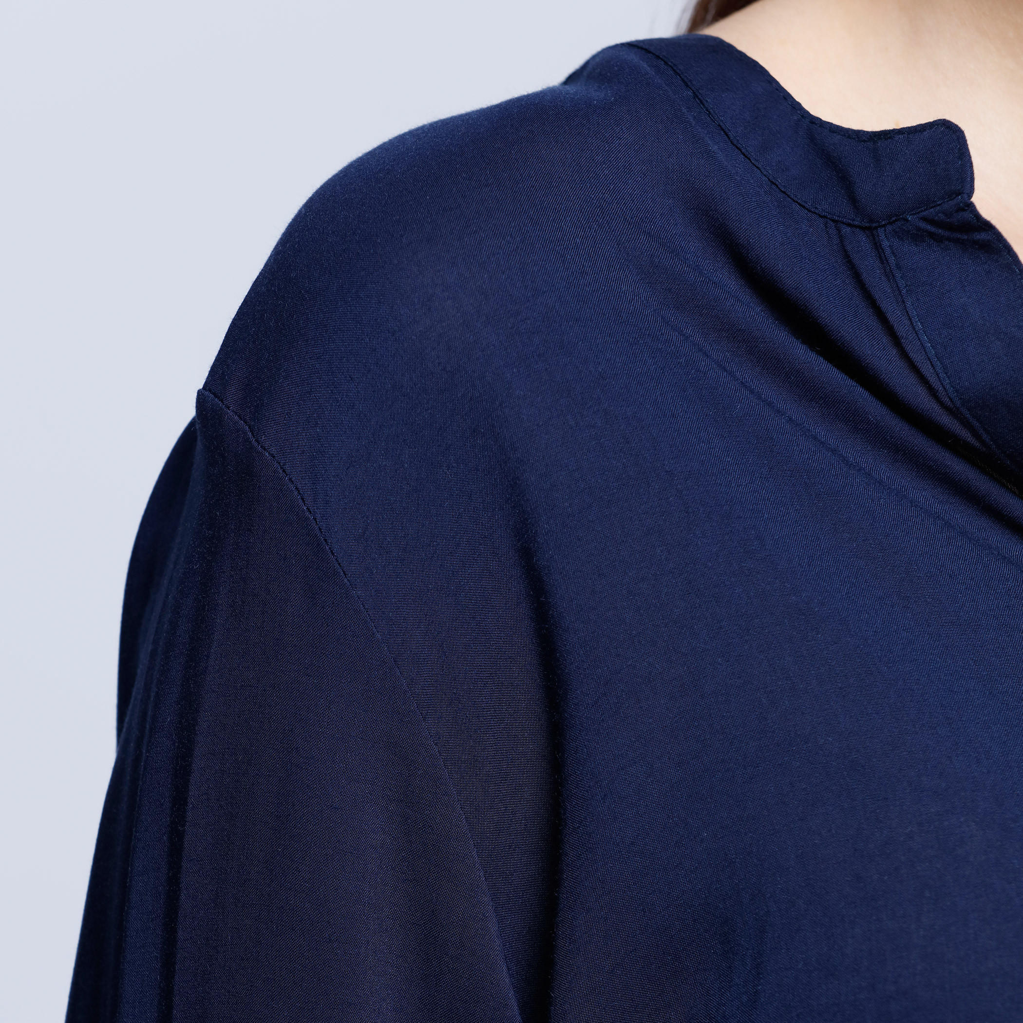 Solid Top with Roll-up Sleeves-women-clothing-shirtsandblouses-blouses-image-4