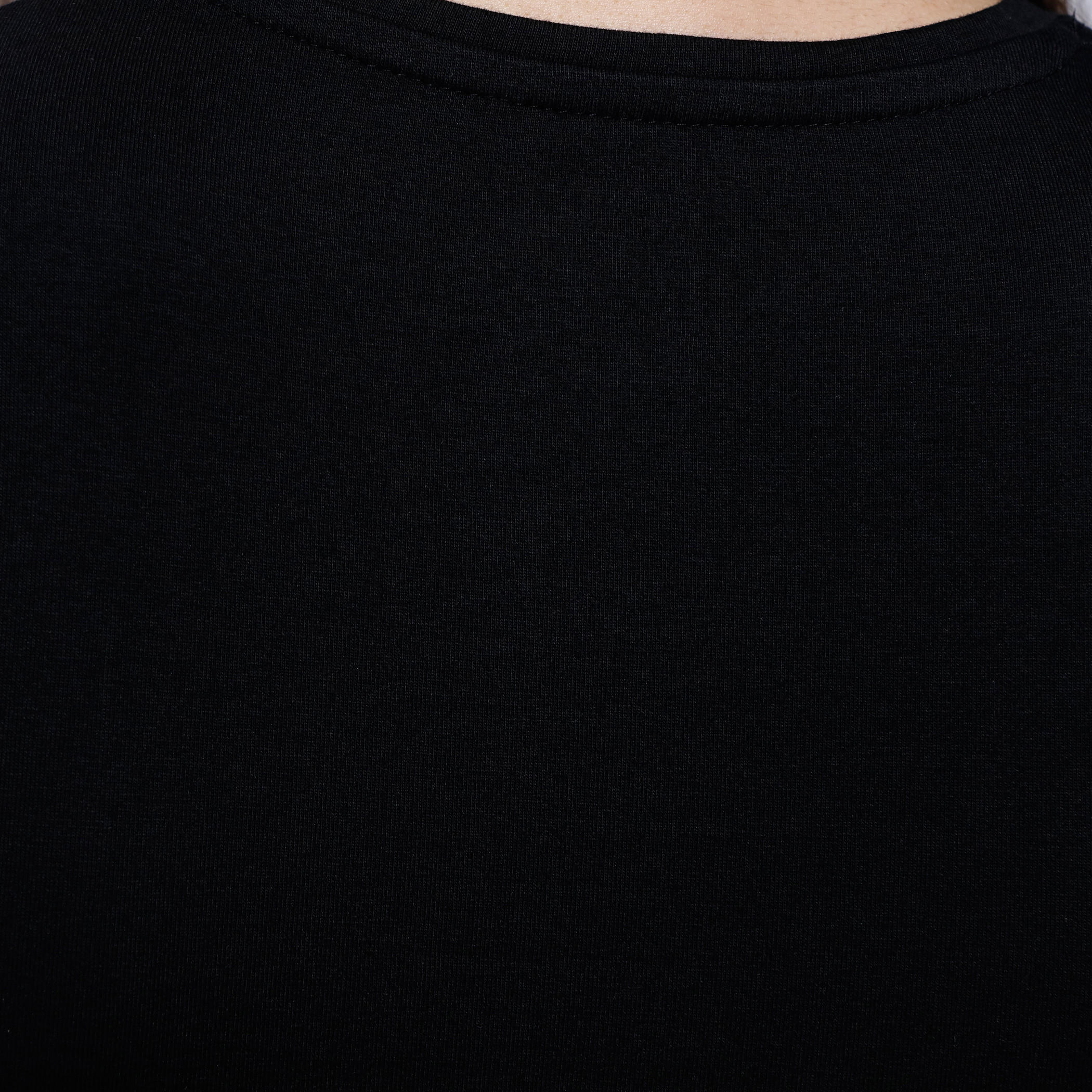 Crew Neck T-Shirt with Short Sleeves-women-clothing-tshirts-image-4