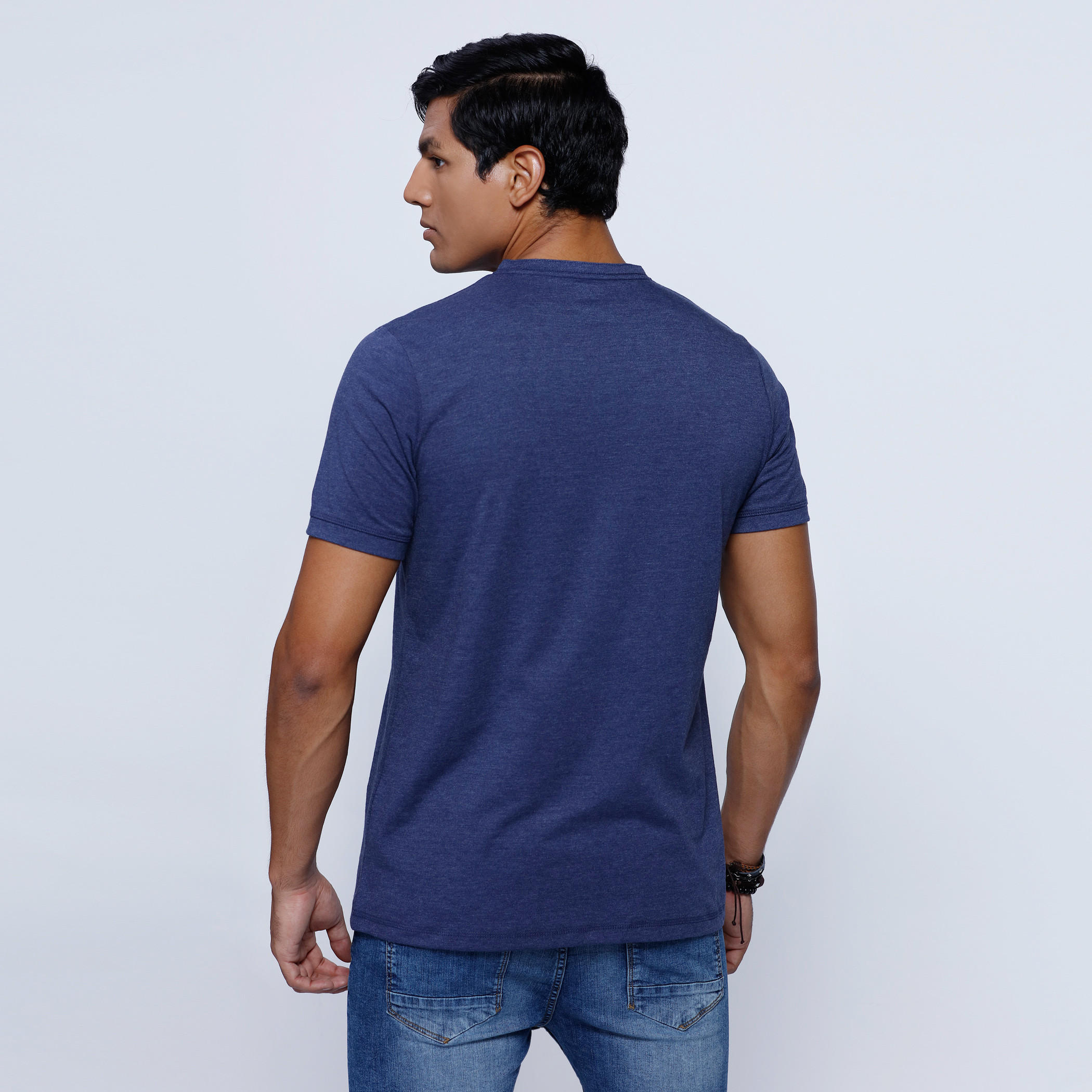 Henley Neck T-Shirt with Short Sleeves-men-clothing-tshirtsandpolos-tshirts-image-2
