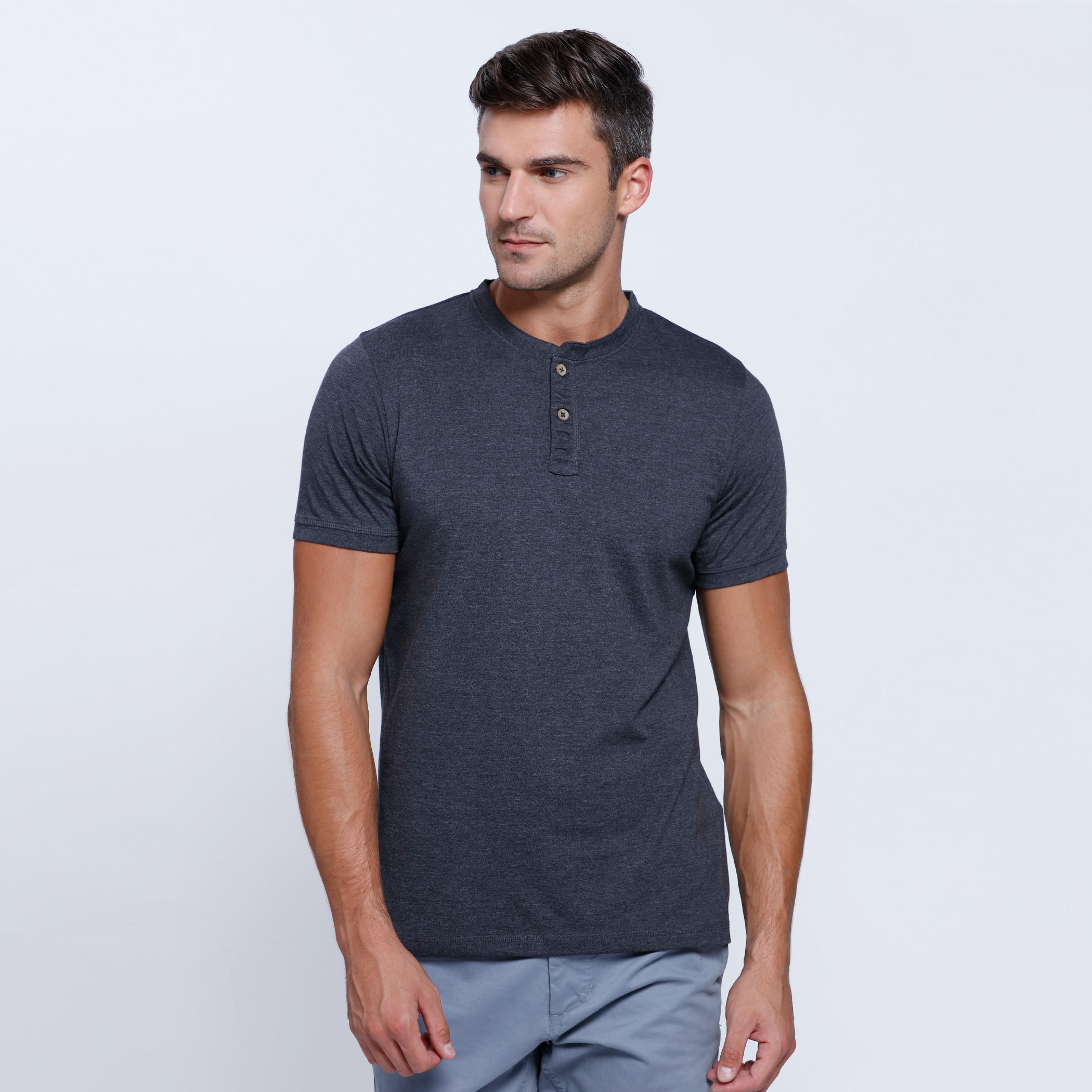 Short Sleeves T-Shirt with Henley Neck-men-clothing-tshirtsandpolos-tshirts-image-1