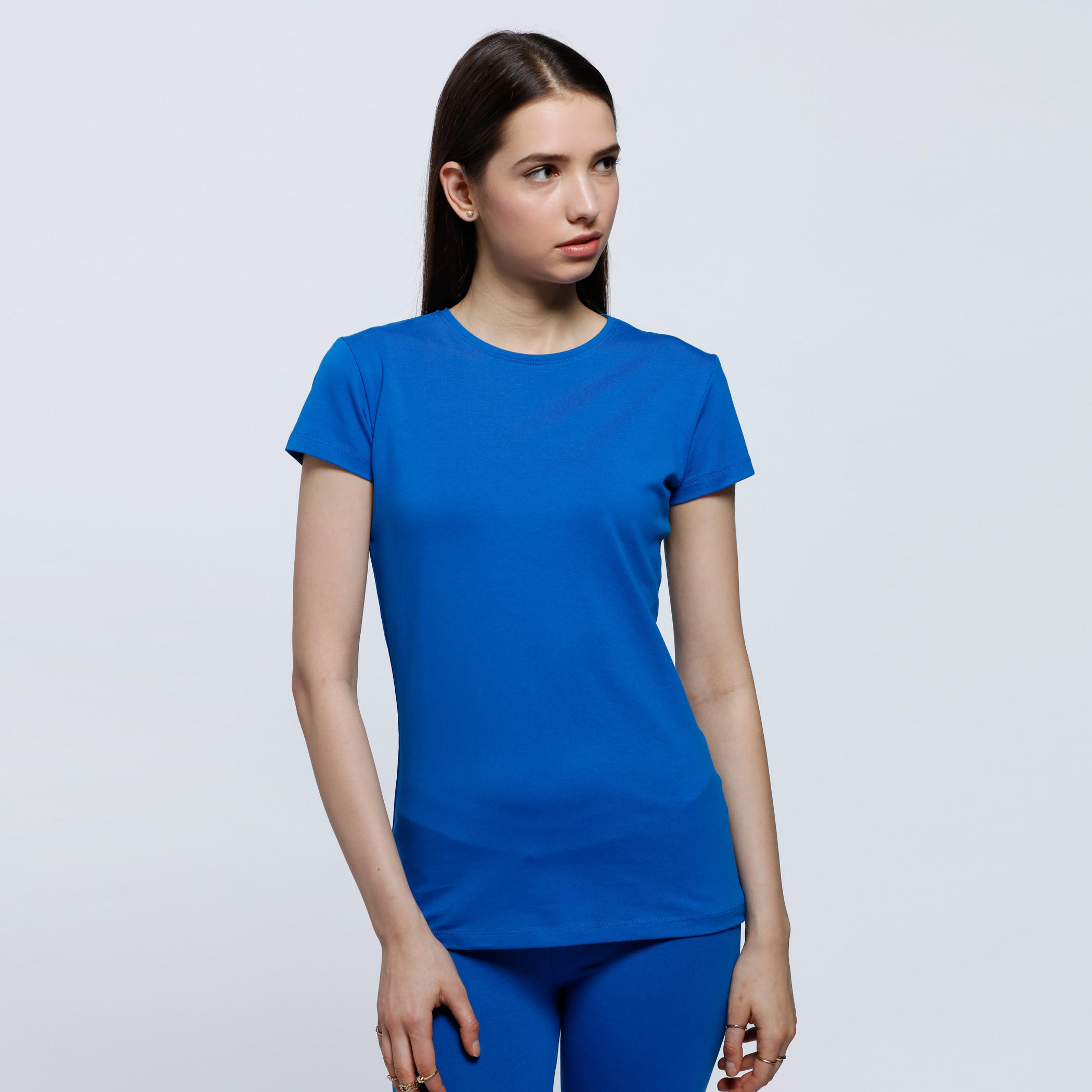 Short Sleeves T-Shirt with Round Neck-women-clothing-tshirts-image-1