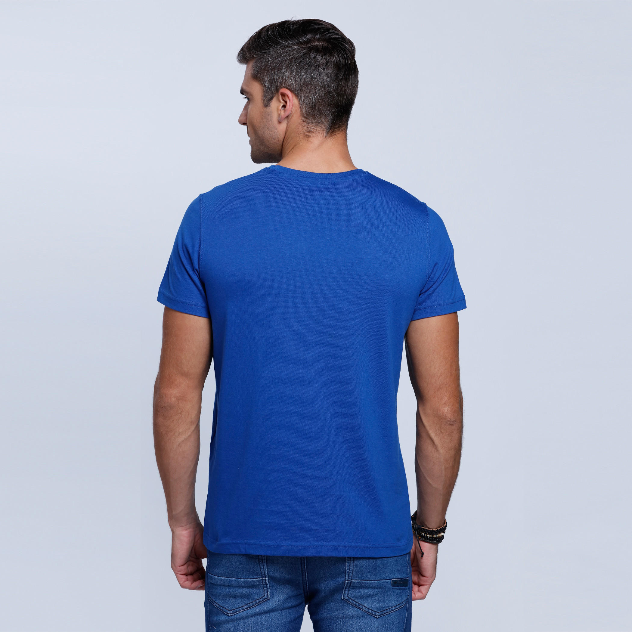 Short Sleeves T-Shirt with Round Neckline-men-clothing-tshirtsandpolos-tshirts-image-2