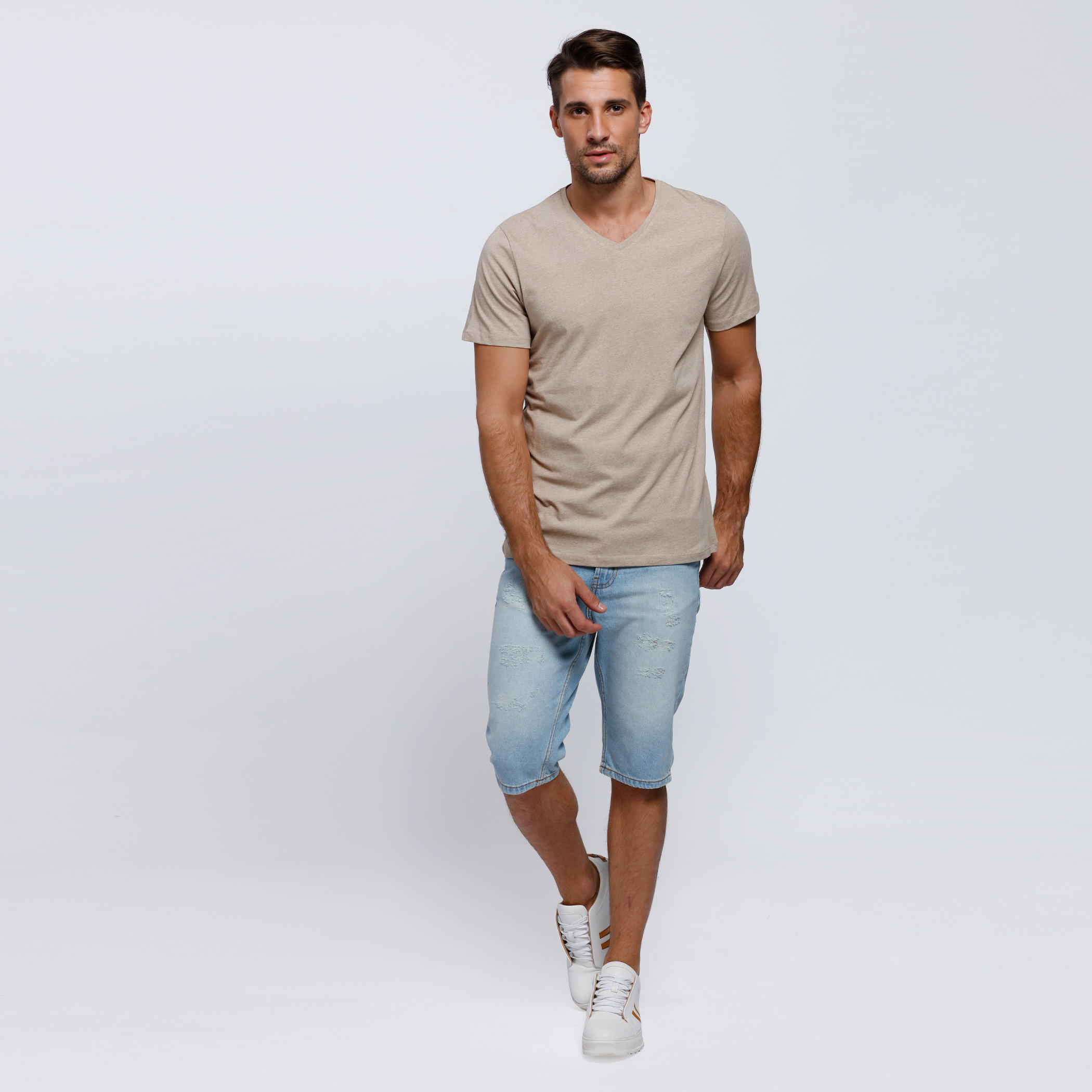 V-Neck T-Shirt with Short Sleeves-men-clothing-tshirtsandpolos-tshirts-image-5