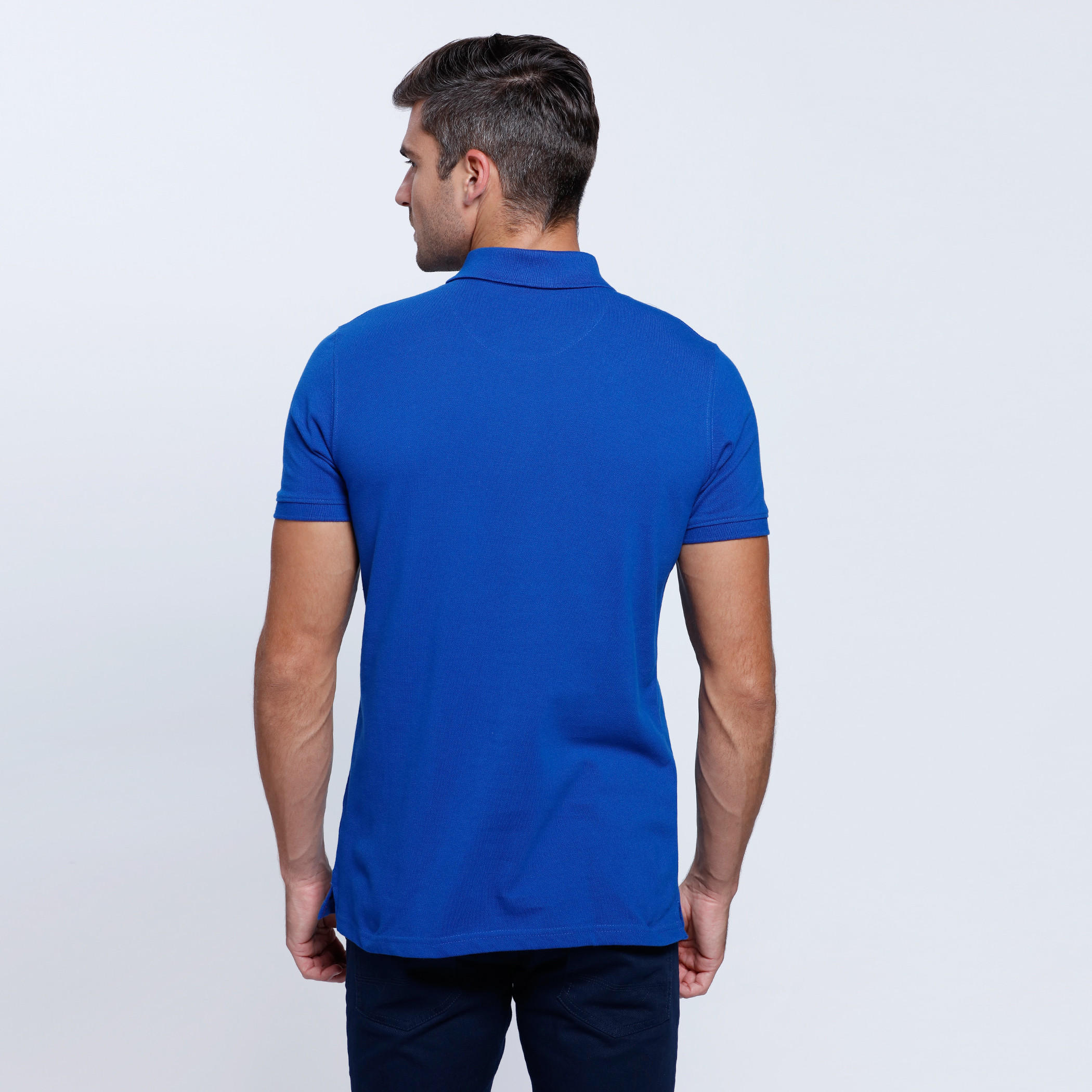 Short Sleeves T-Shirt with Polo Neckline-men-clothing-tshirtsandpolos-polos-image-4