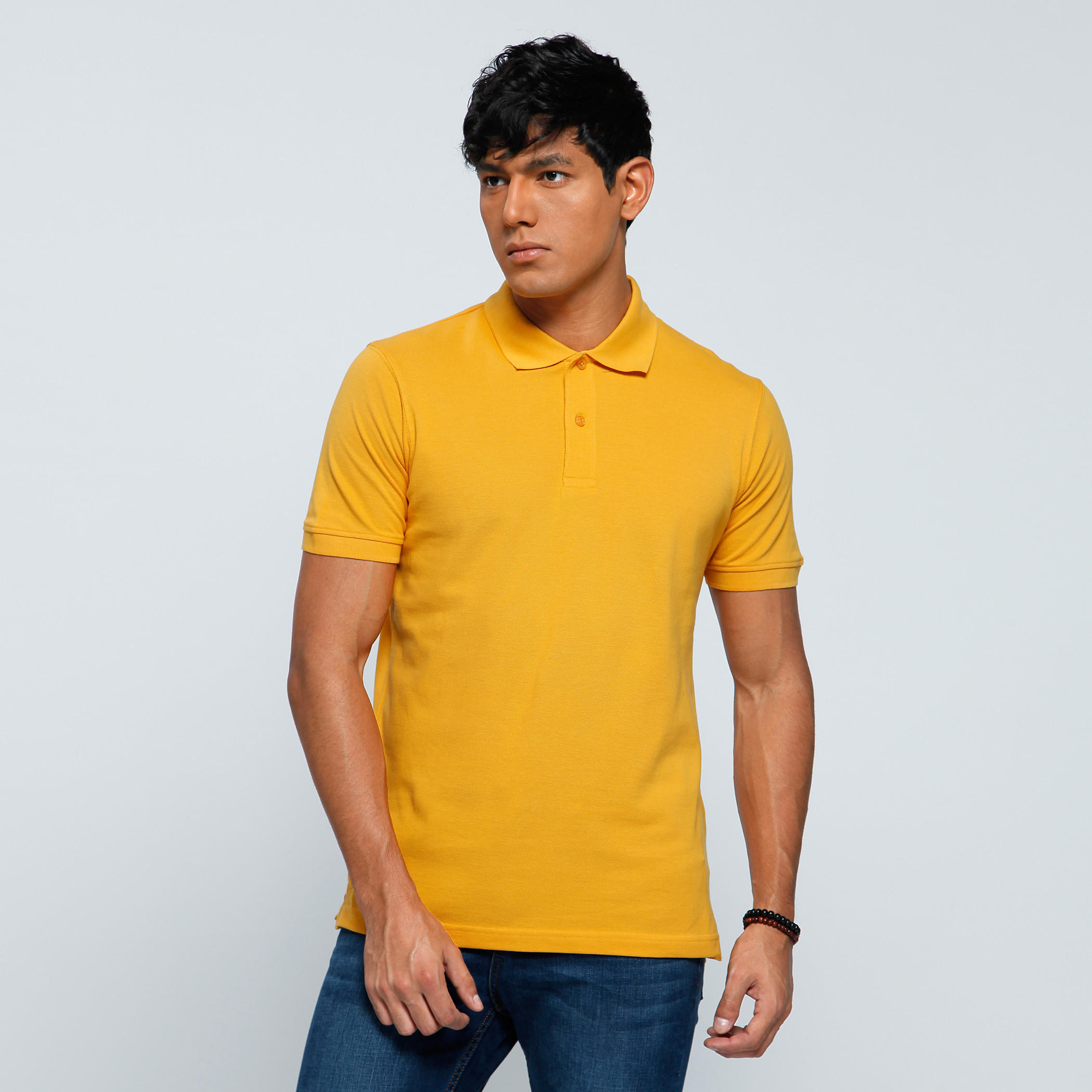 Polo Neck T-Shirt with Short Sleeves-men-clothing-tshirtsandpolos-polos-image-6