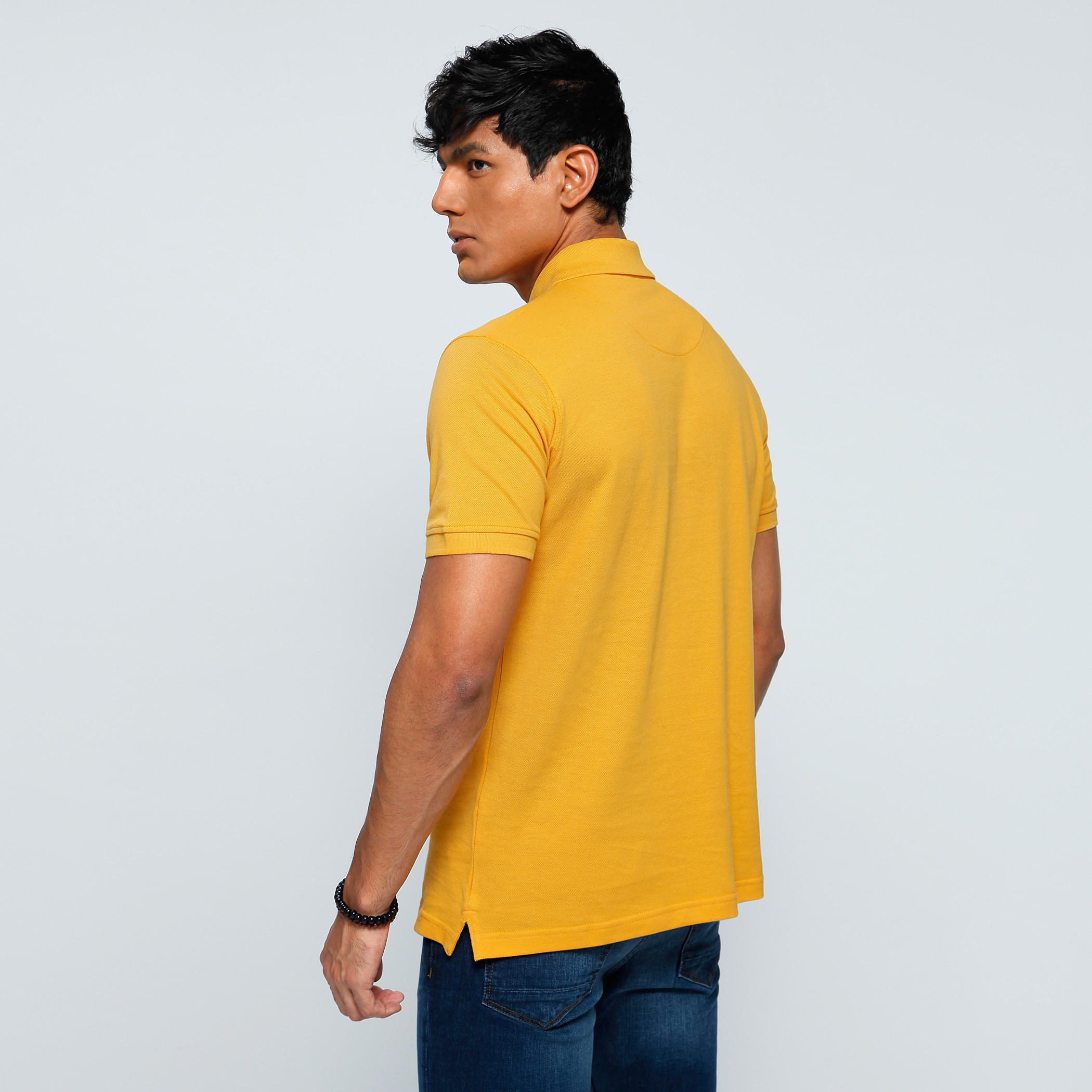 Polo Neck T-Shirt with Short Sleeves-men-clothing-tshirtsandpolos-polos-image-7