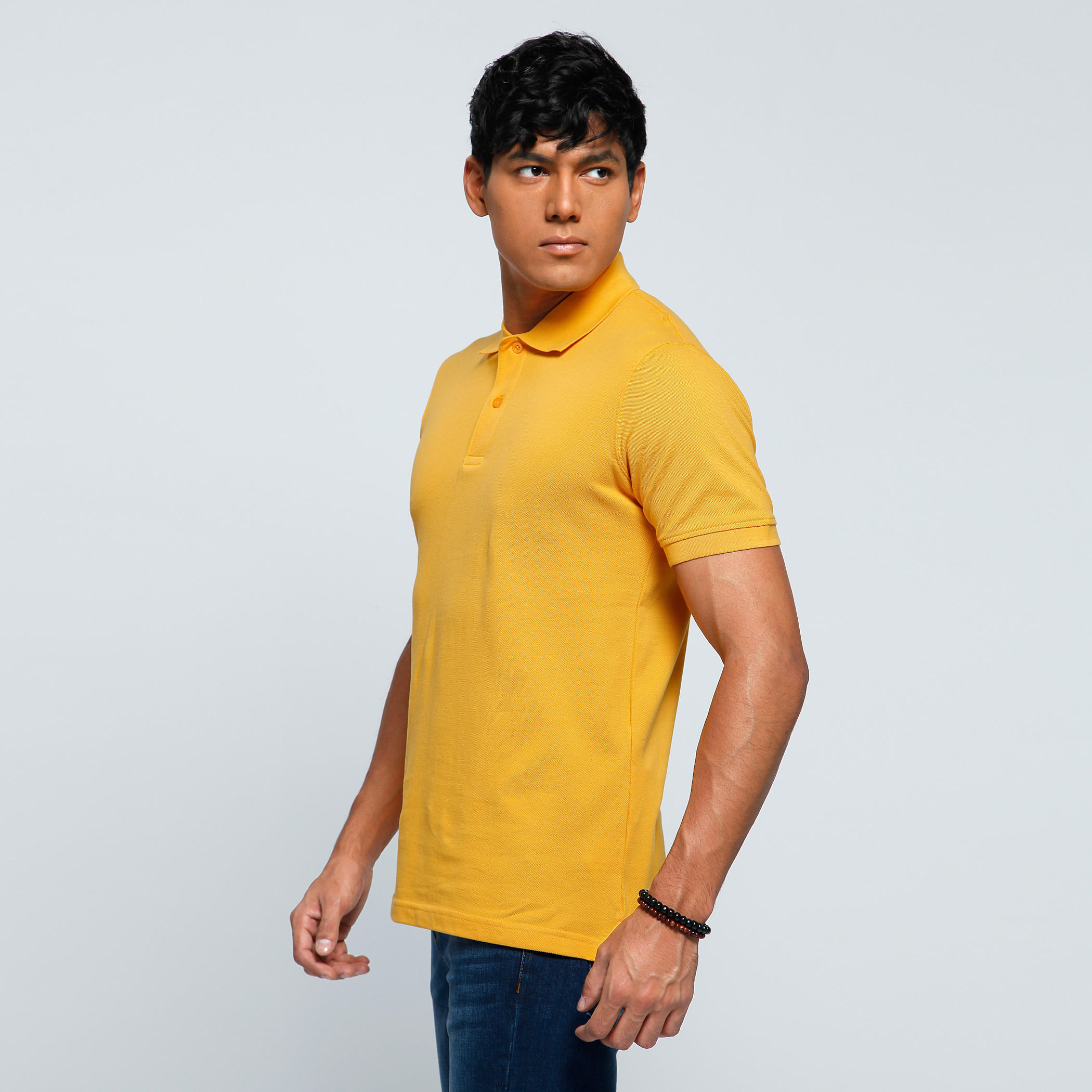 Polo Neck T-Shirt with Short Sleeves-men-clothing-tshirtsandpolos-polos-image-8