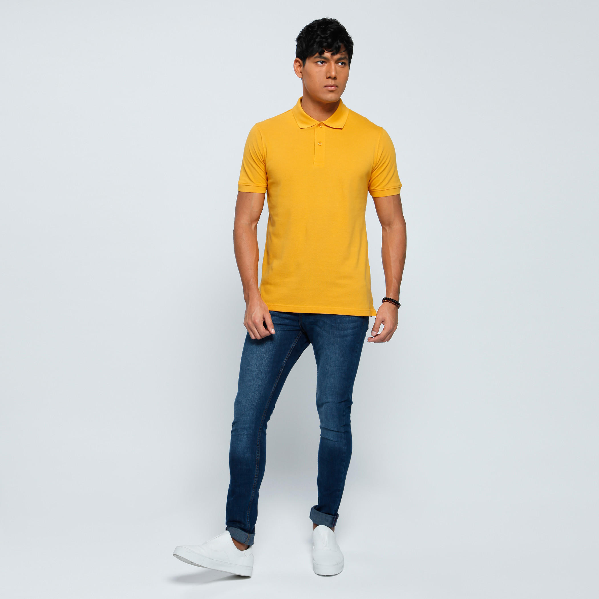 Polo Neck T-Shirt with Short Sleeves-men-clothing-tshirtsandpolos-polos-image-10