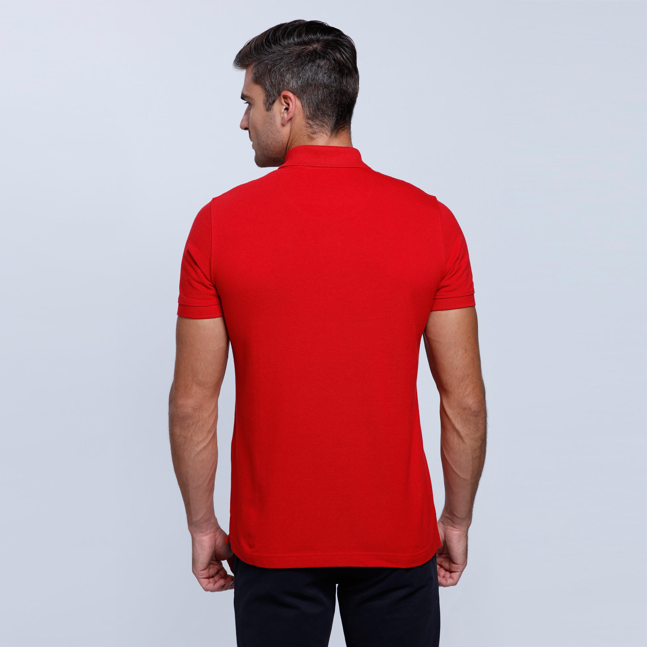 Short Sleeves T-Shirt with Polo Neckline-men-clothing-tshirtsandpolos-polos-image-7