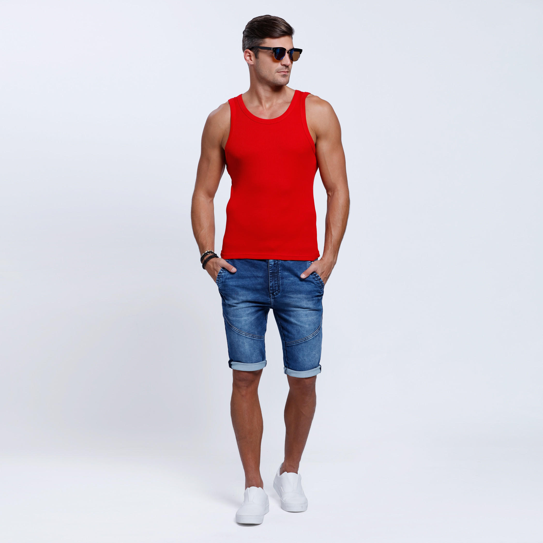 Sleeveless Round Neck Vest-men-clothing-tshirtsandpolos-vests-image-1