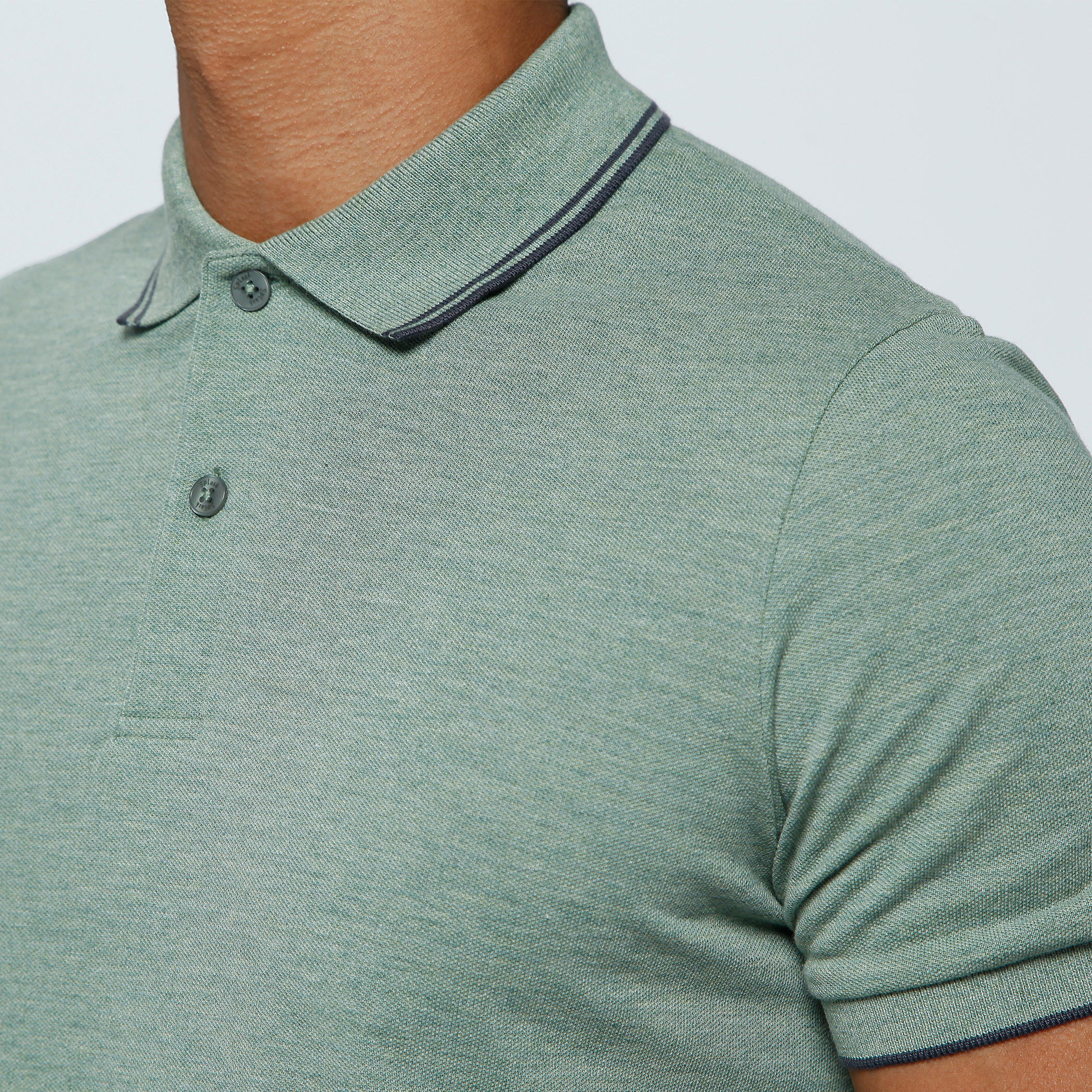 Polo Neck T-Shirt with Short Sleeves-men-clothing-tshirtsandpolos-polos-image-2