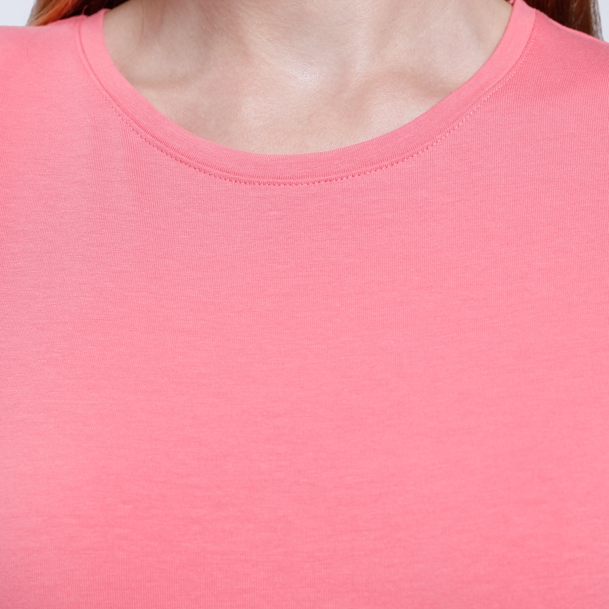 Round Neck T-Shirt with Short Sleeves-women-clothing-tshirts-image-9