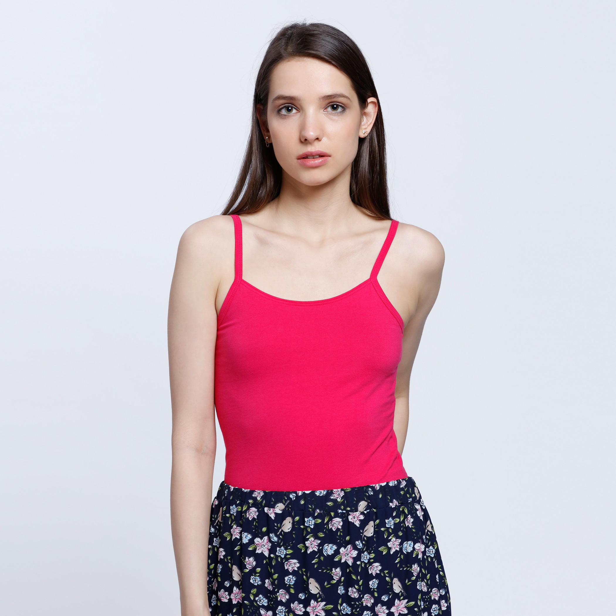 Basic Spaghetti Vest-women-clothing-tshirts-image-1