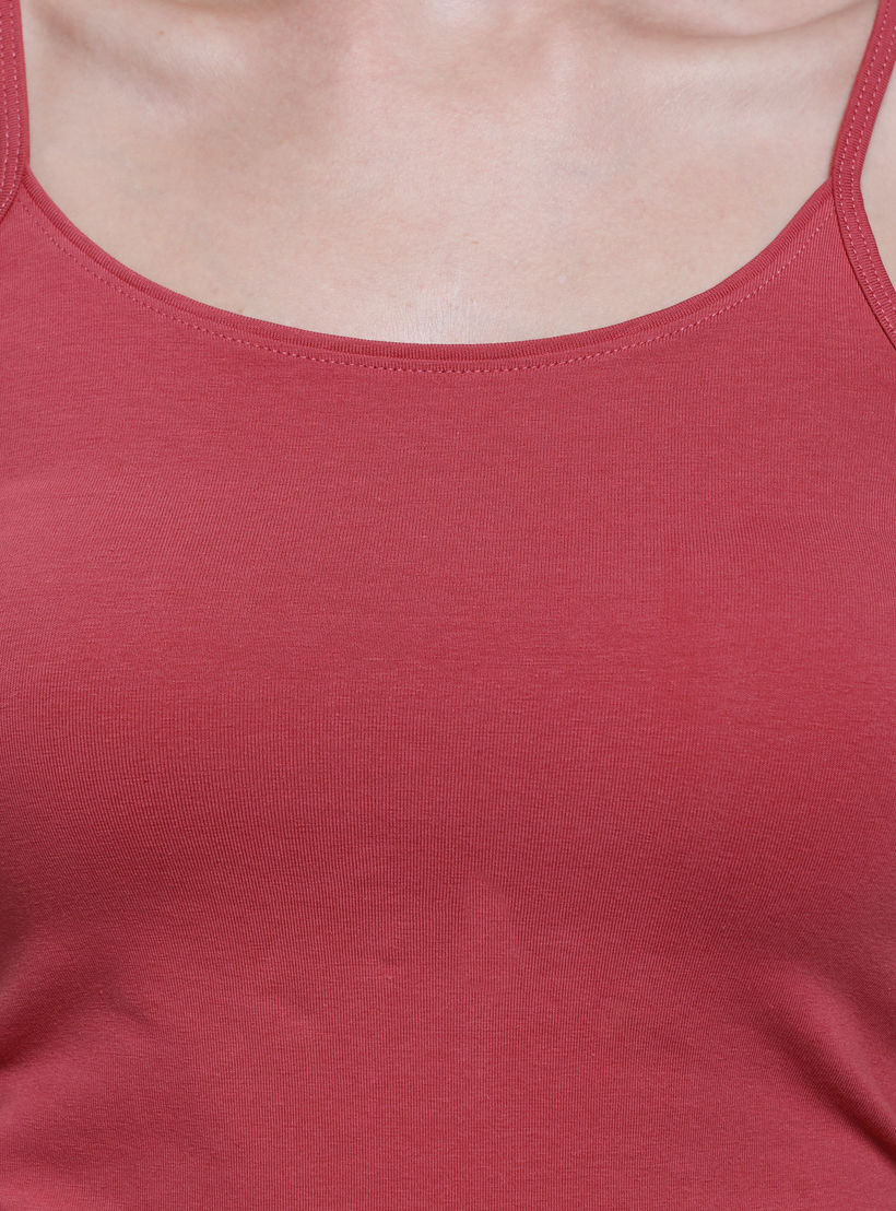 Spaghetti Top with Round Neck-women-clothing-tshirts-image-4