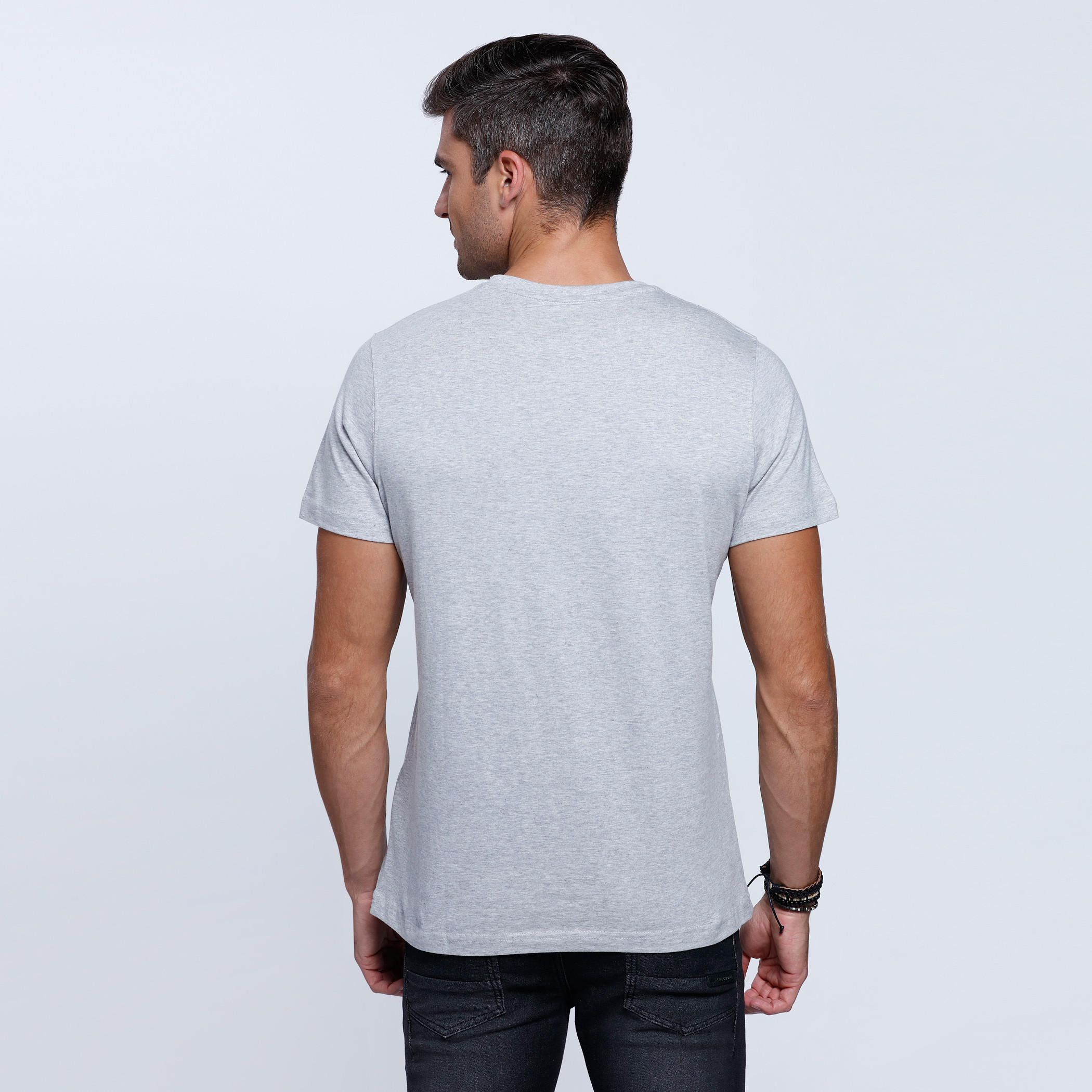 Printed Short Sleeves T-Shirt with Round Neckline-men-clothing-tshirtsandpolos-tshirts-image-2