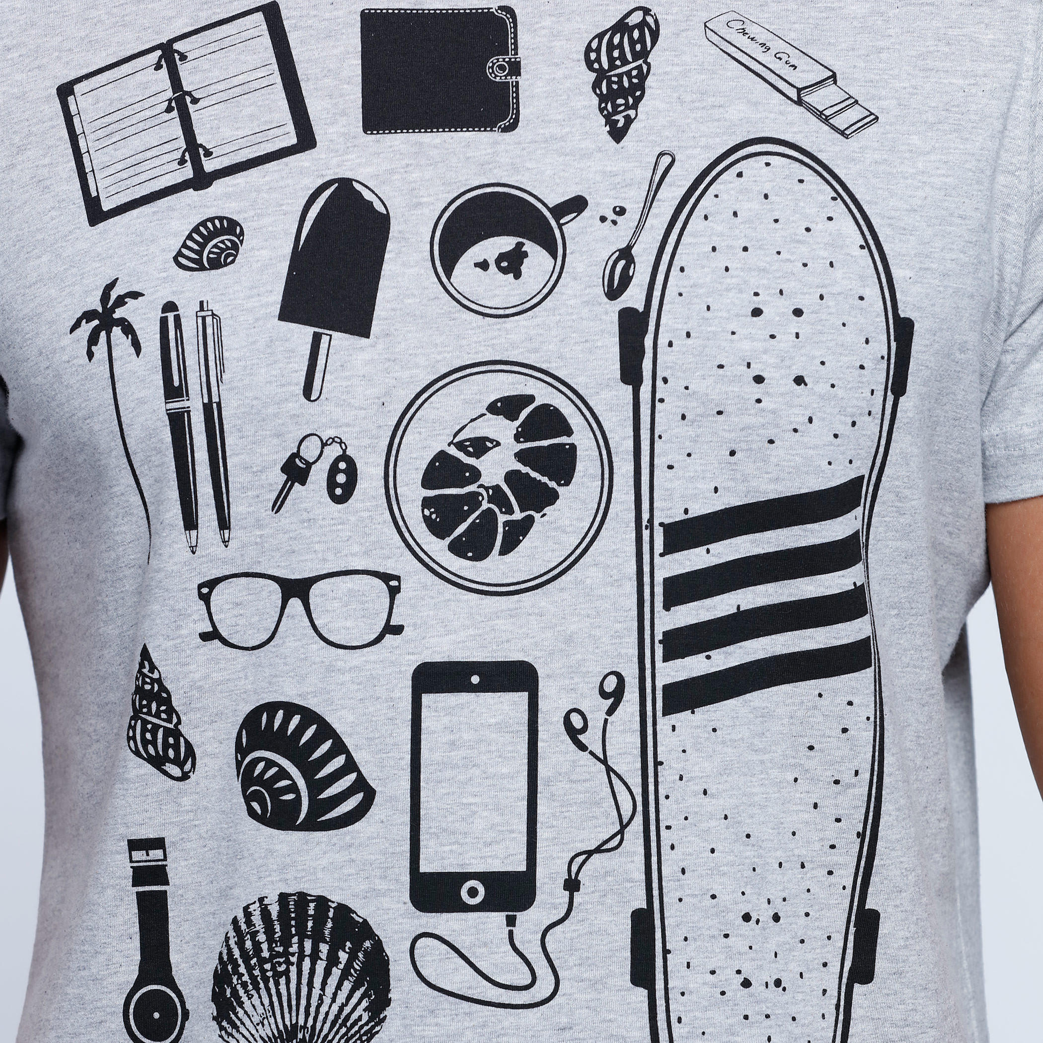 Printed Short Sleeves T-Shirt with Round Neckline-men-clothing-tshirtsandpolos-tshirts-image-4