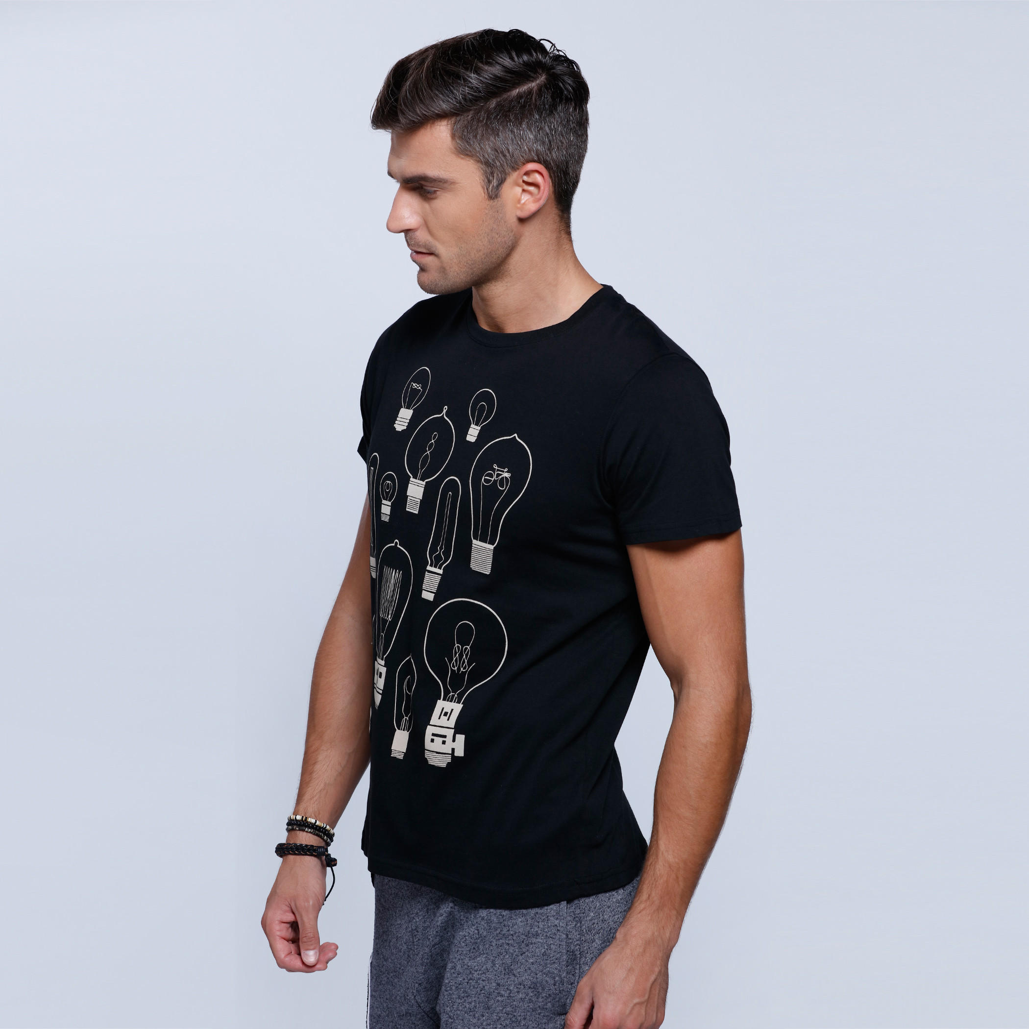 Printed Short Sleeves T-Shirt with Round Neckline-men-clothing-tshirtsandpolos-tshirts-image-3