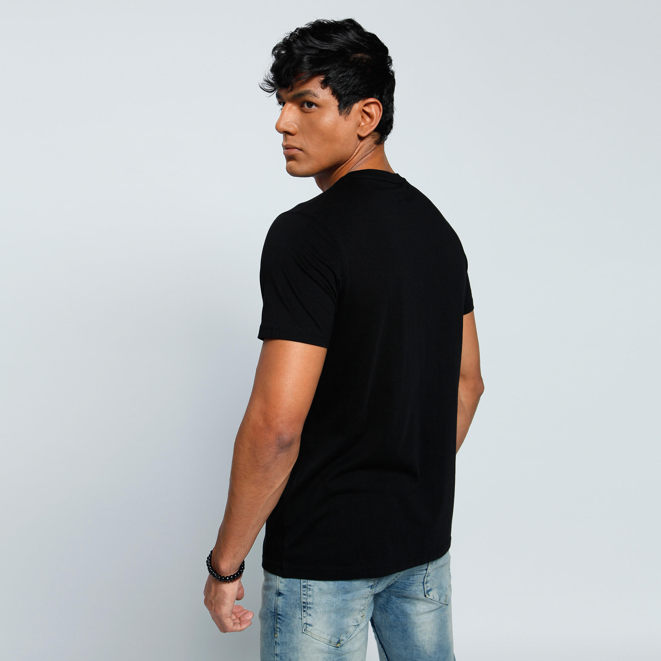 Printed T-Shirt with Crew Neck and Short Sleeves-men-clothing-tshirtsandpolos-tshirts-image-2