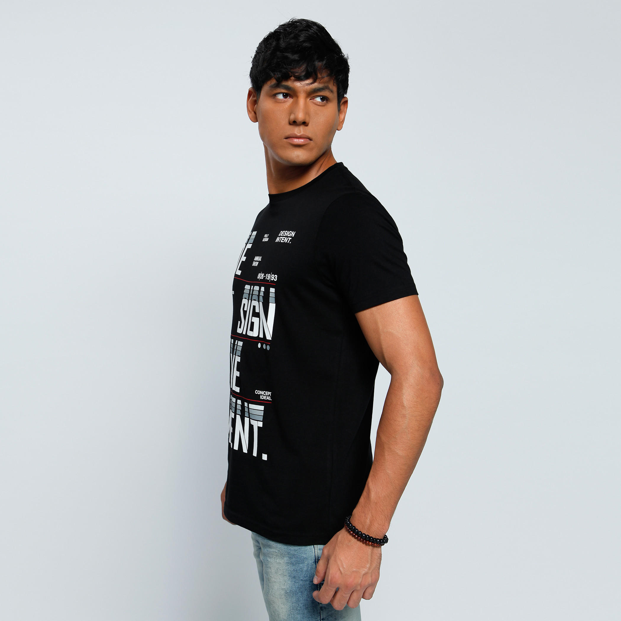 Printed T-Shirt with Crew Neck and Short Sleeves-men-clothing-tshirtsandpolos-tshirts-image-3